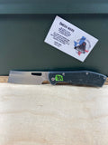 Gerber #64 FlatIron Cleaver Folding Knife. Light usage. Chip on Blade. (MSRP $52.00 NEW)