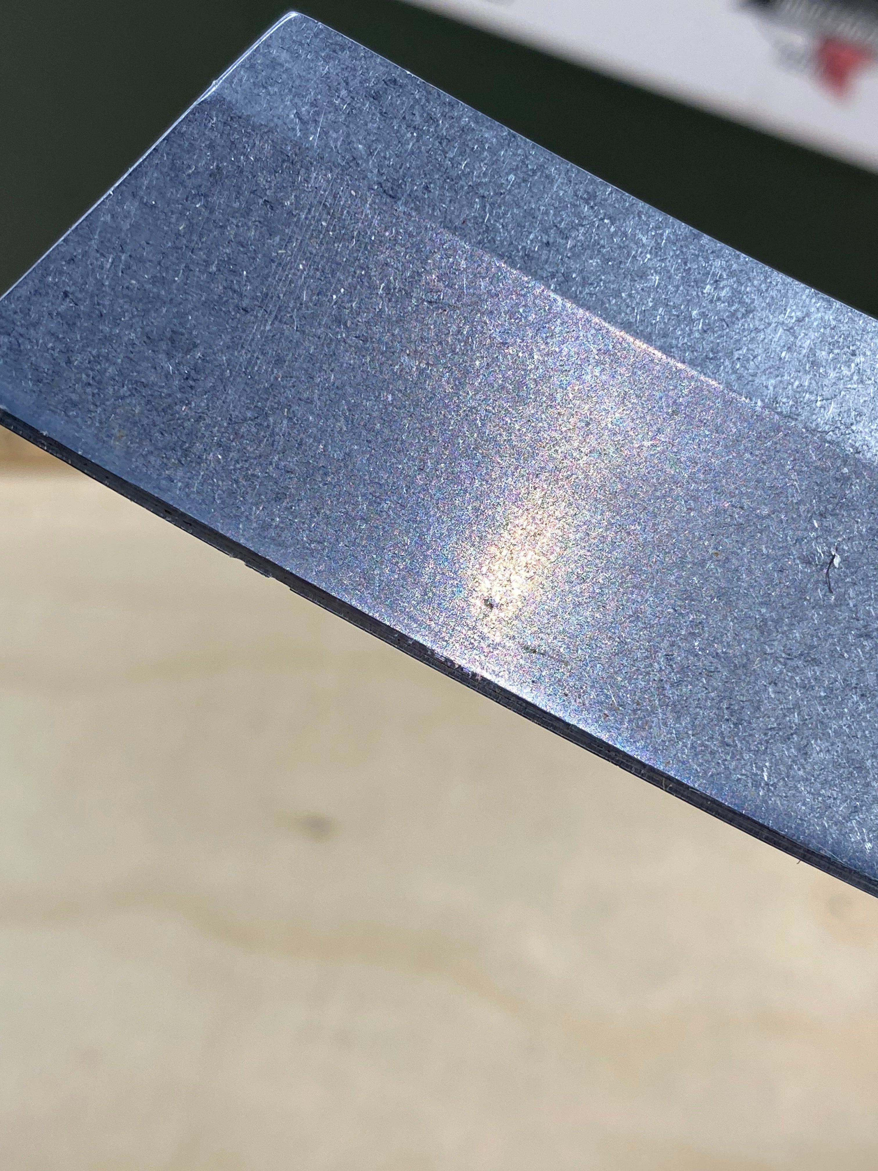 Gerber #64 FlatIron Cleaver Folding Knife. Light usage. Chip on Blade. (MSRP $52.00 NEW)