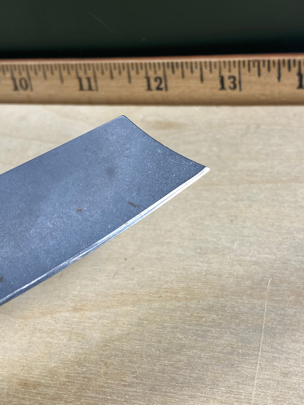 Gerber #69 FlatIron Cleaver Folding Knife with Micarta Handle. Light usage.