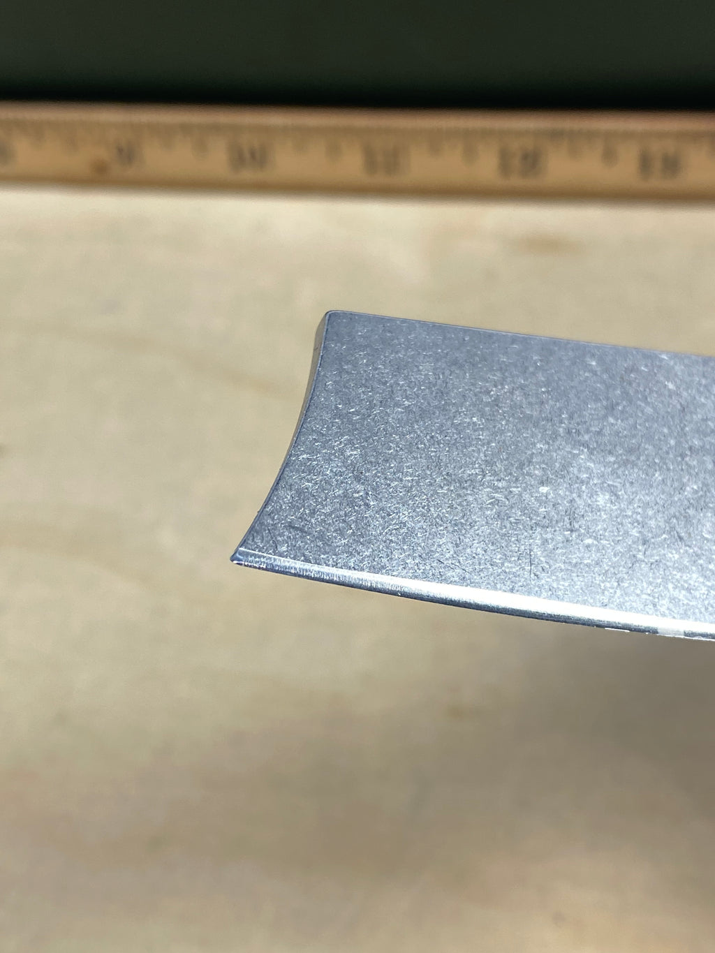 Gerber #69 FlatIron Cleaver Folding Knife with Micarta Handle. Light usage.