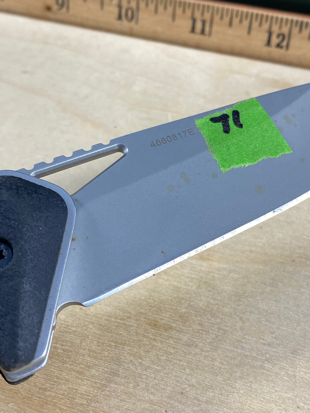 Gerber #71 Moment Knife Folder. Light usage. Dirty.