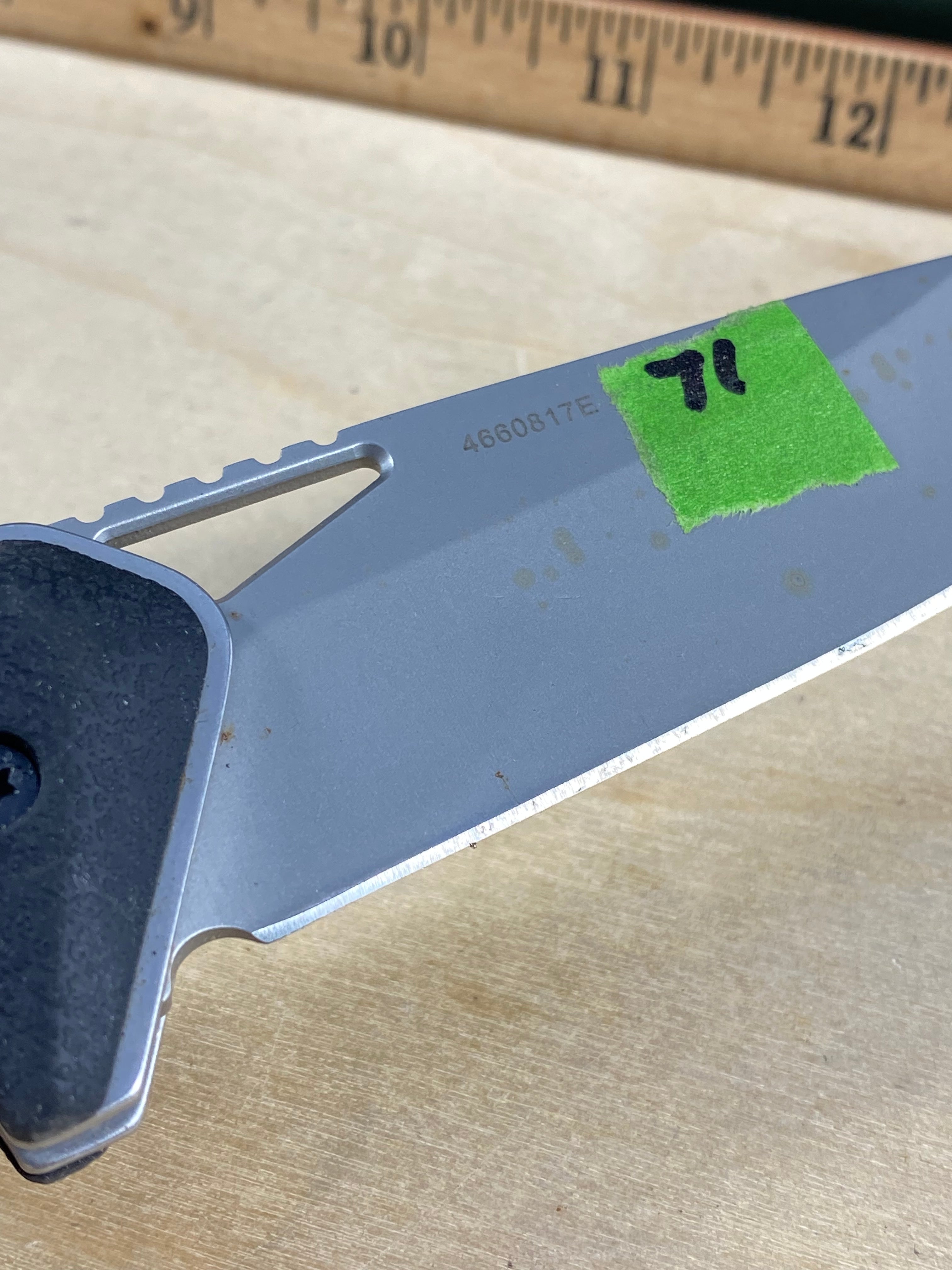Gerber #71 Moment Knife Folder. Light usage. Dirty.
