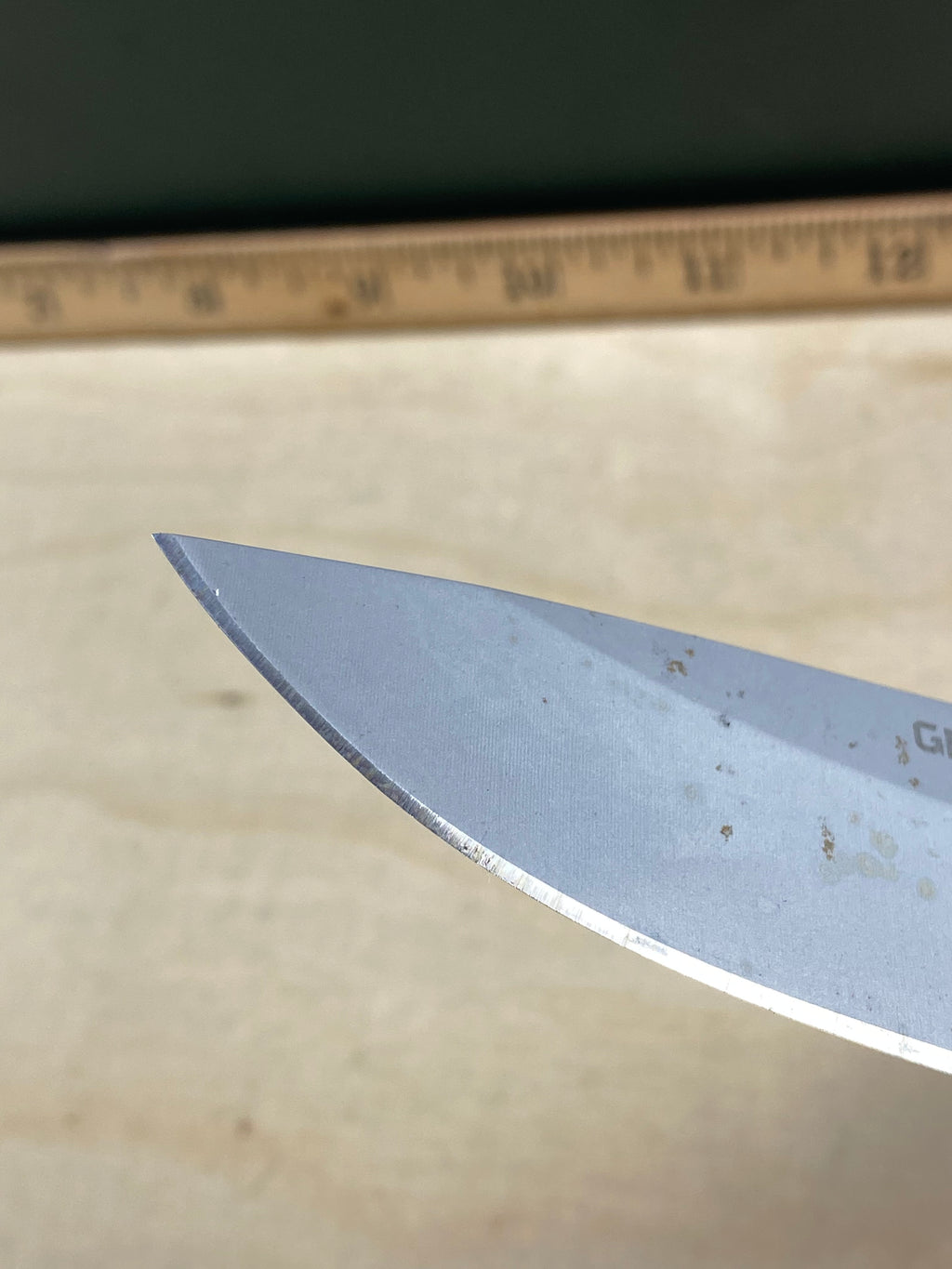 Gerber #71 Moment Knife Folder. Light usage. Dirty.