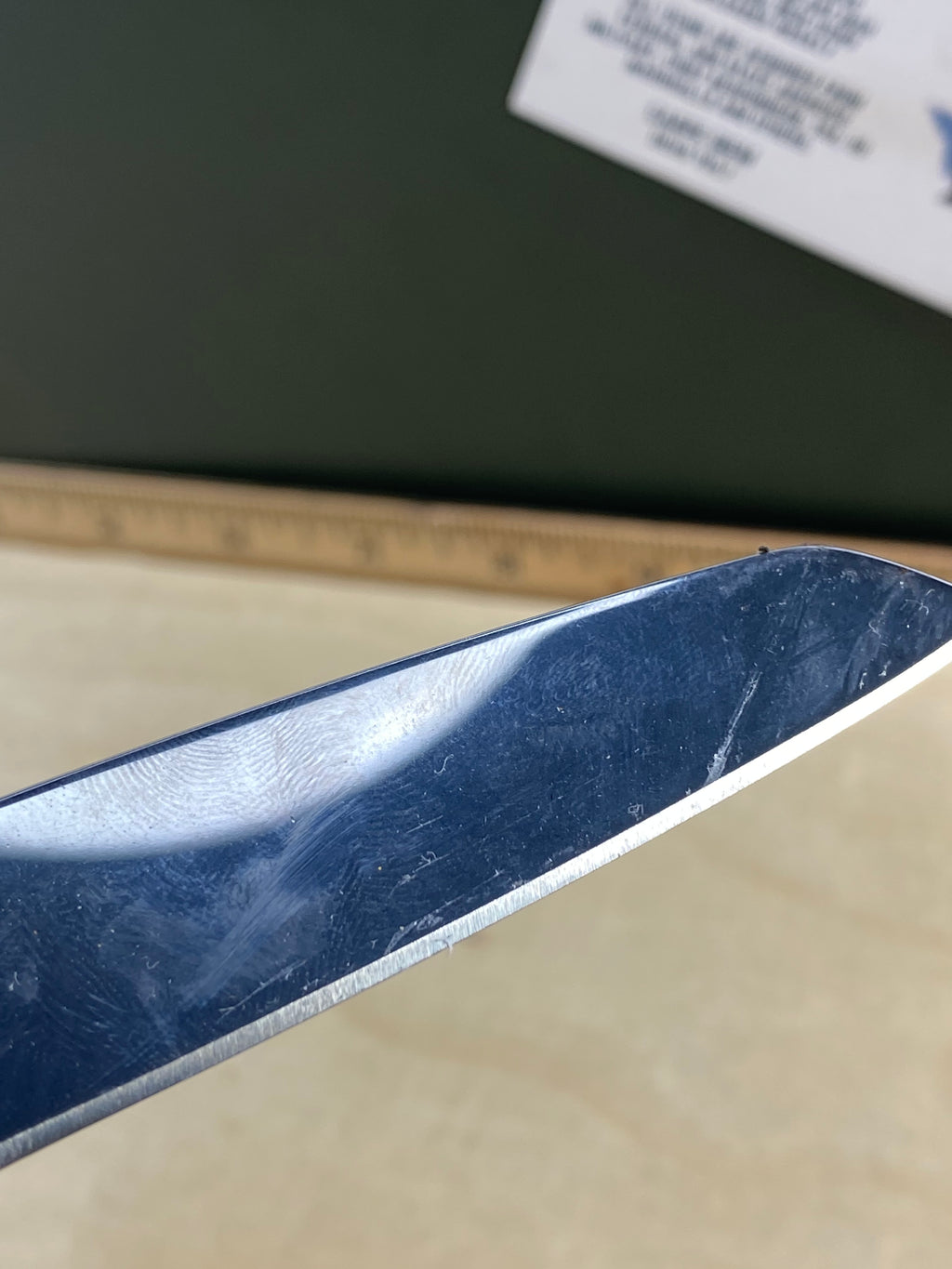 Gerber #74 Straightlace Sheepsfoot Slip Joint Knife. Light usage. DISCONTINUED. (MSRP $33.95 NEW)