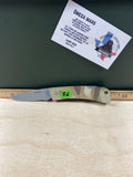 Gerber #75 LST Folding Knife. Light usage. Resharpened and Rare handle color.