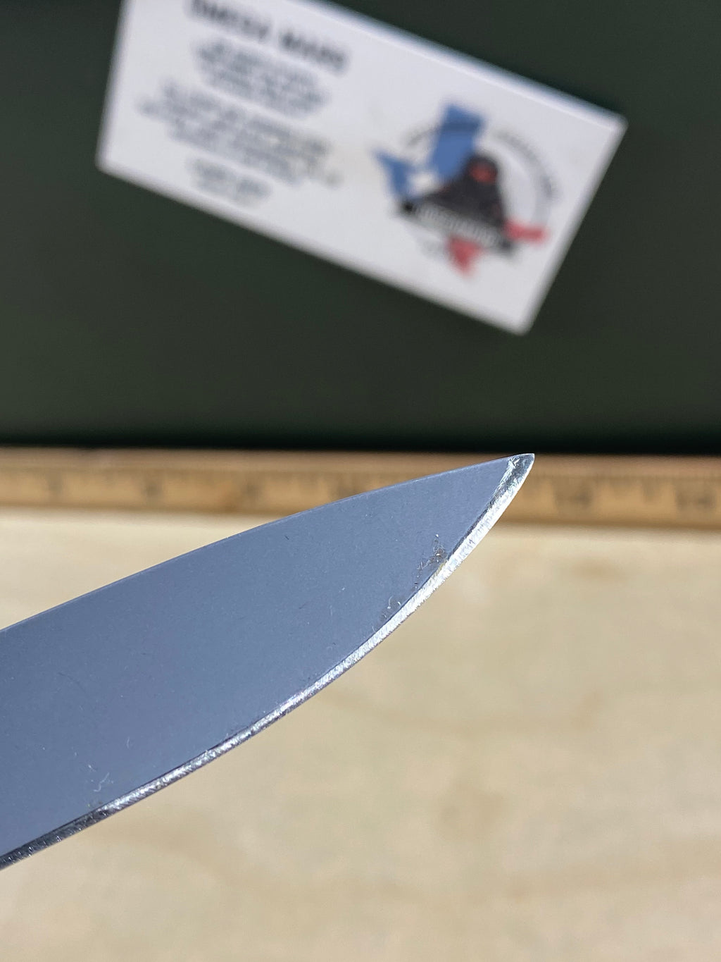 Gerber #75 LST Folding Knife. Light usage. Resharpened and Rare handle color.
