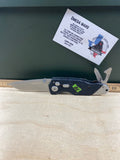 Gerber #78 Obsidian Folding Clip Knife. Light usage. Dirty.