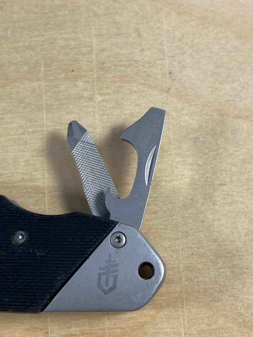 Gerber #78 Obsidian Folding Clip Knife. Light usage. Dirty.