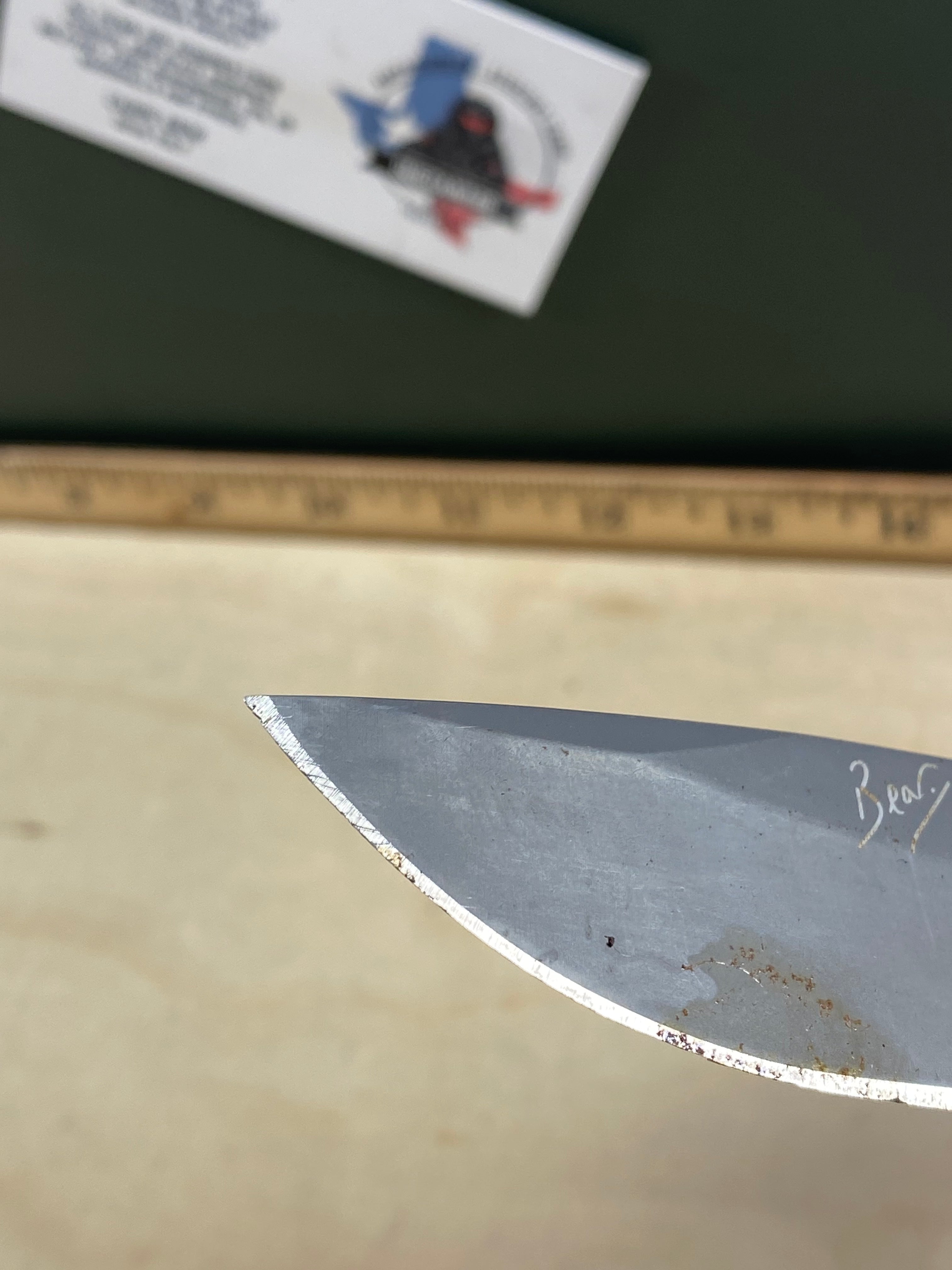 Gerber #79 Bear Grylls. Light usage. Dirty. Chip on blade