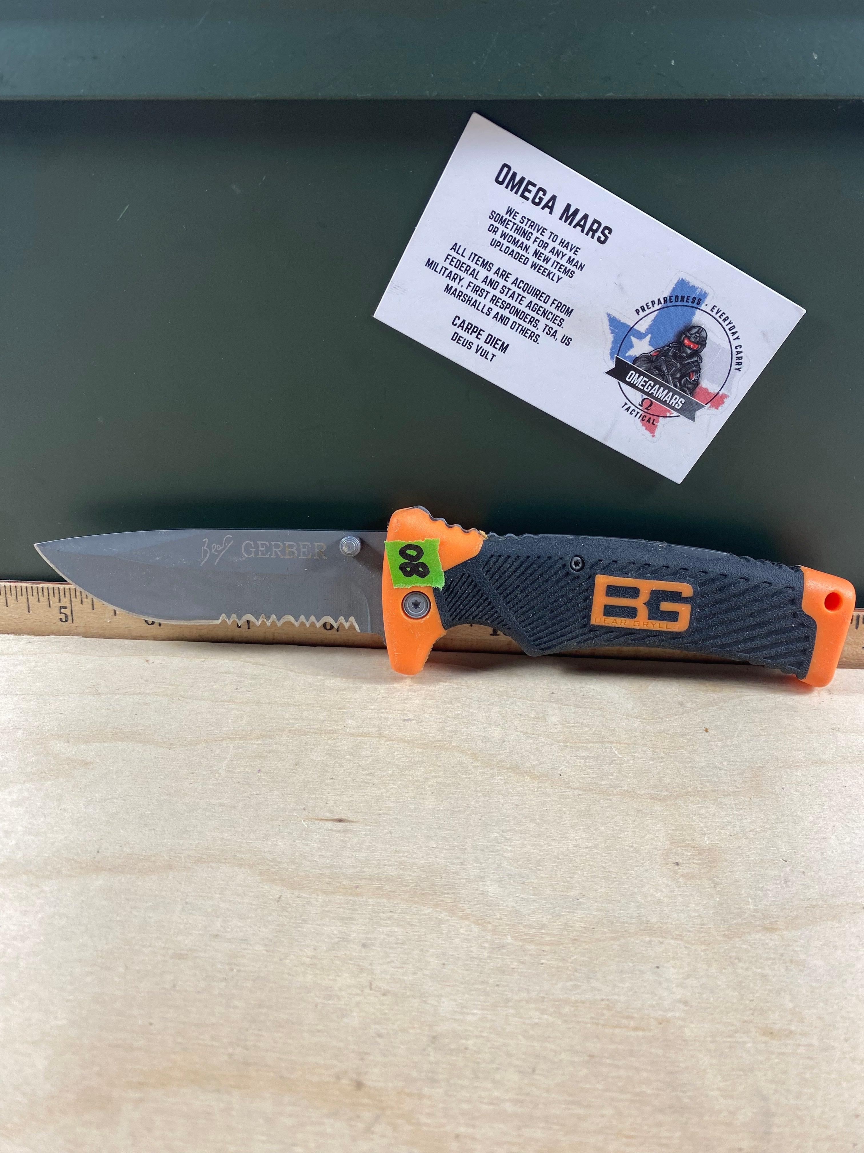 Gerber #80 Bear Grylls. Light usage. Dirty