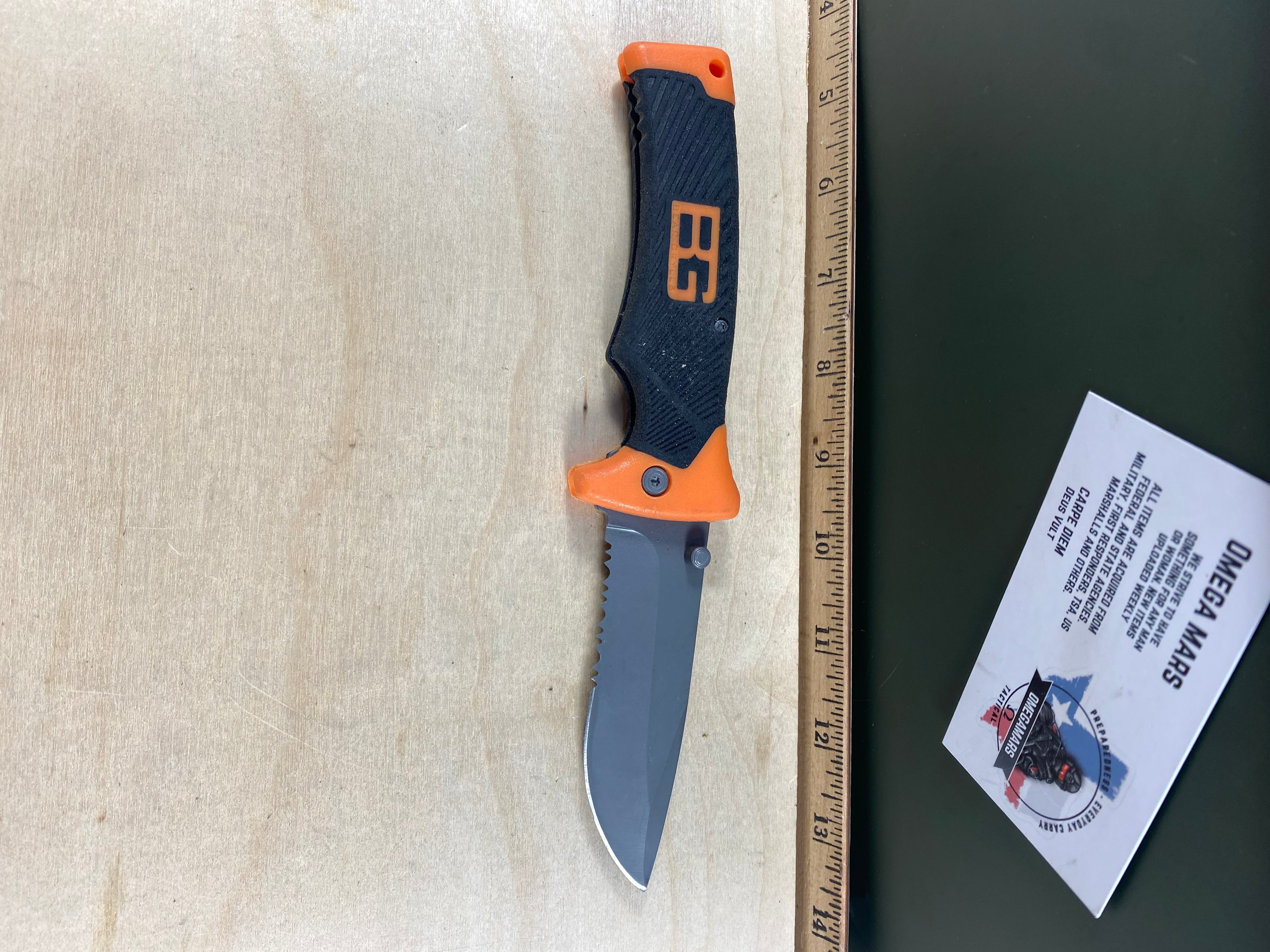 Gerber #80 Bear Grylls. Light usage. Dirty