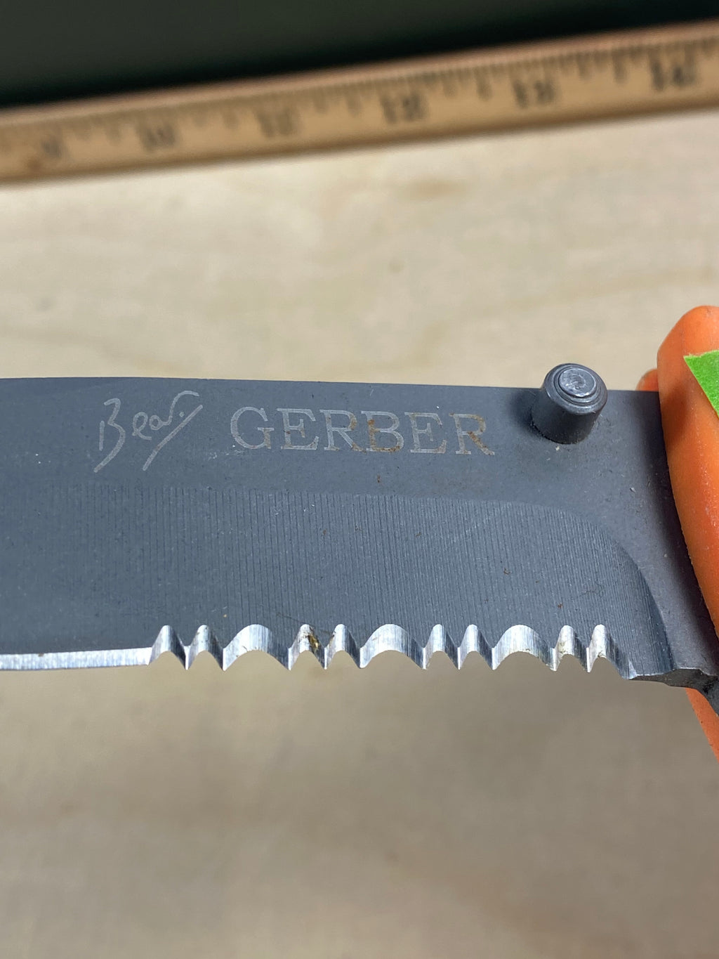 Gerber #80 Bear Grylls. Light usage. Dirty