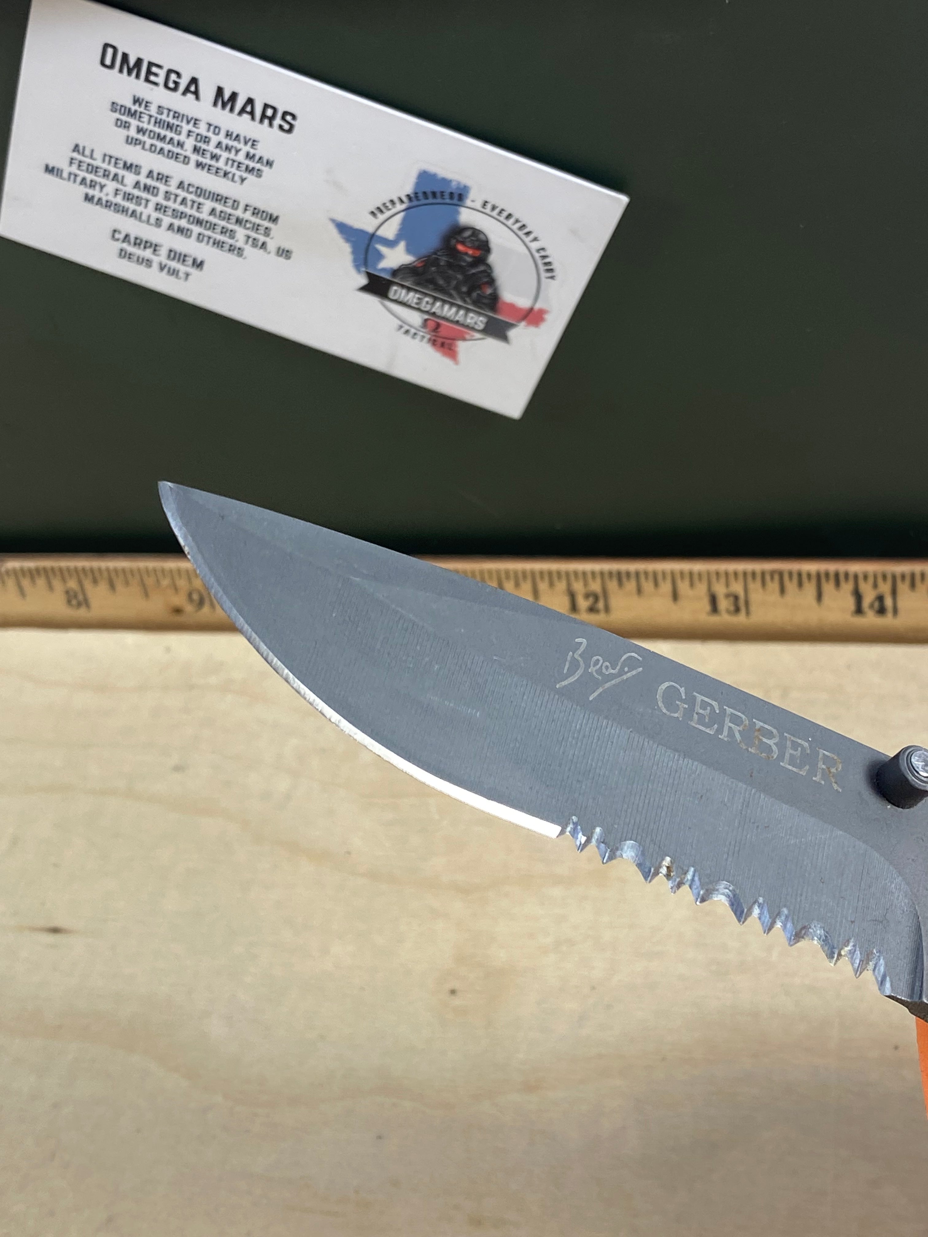 Gerber #80 Bear Grylls. Light usage. Dirty