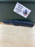 Gerber #101 Decree Liner Lock Knife. Light usage. Pocket clip is loose