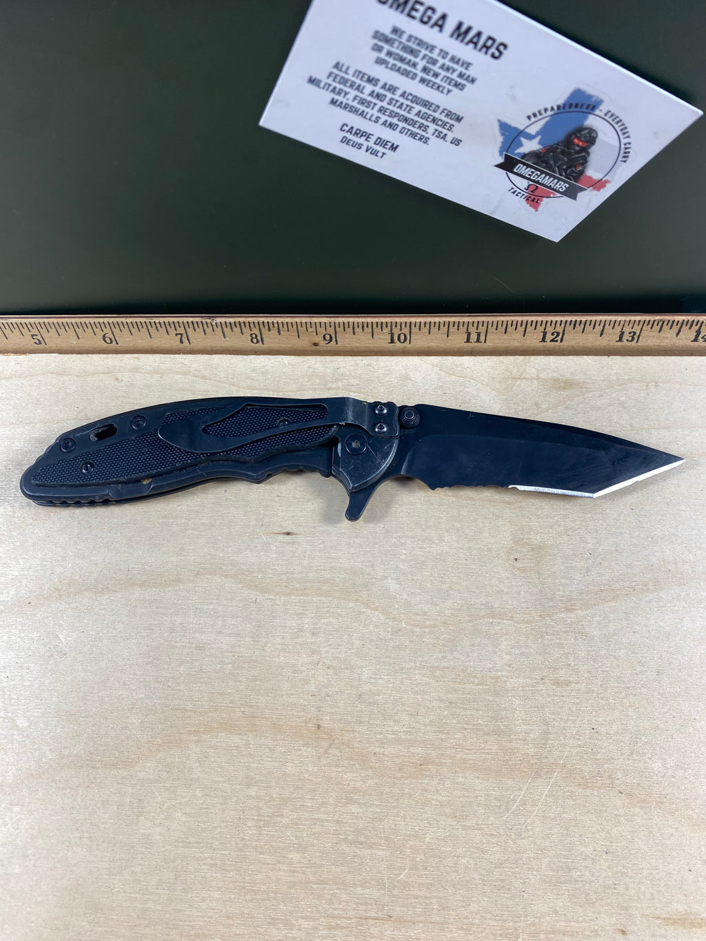 Gerber #103 Torch. Light usage. Resharpened