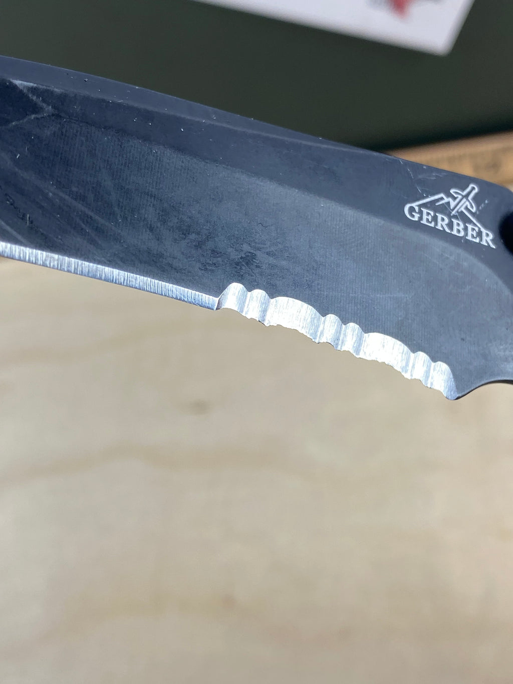 Gerber #103 Torch. Light usage. Resharpened