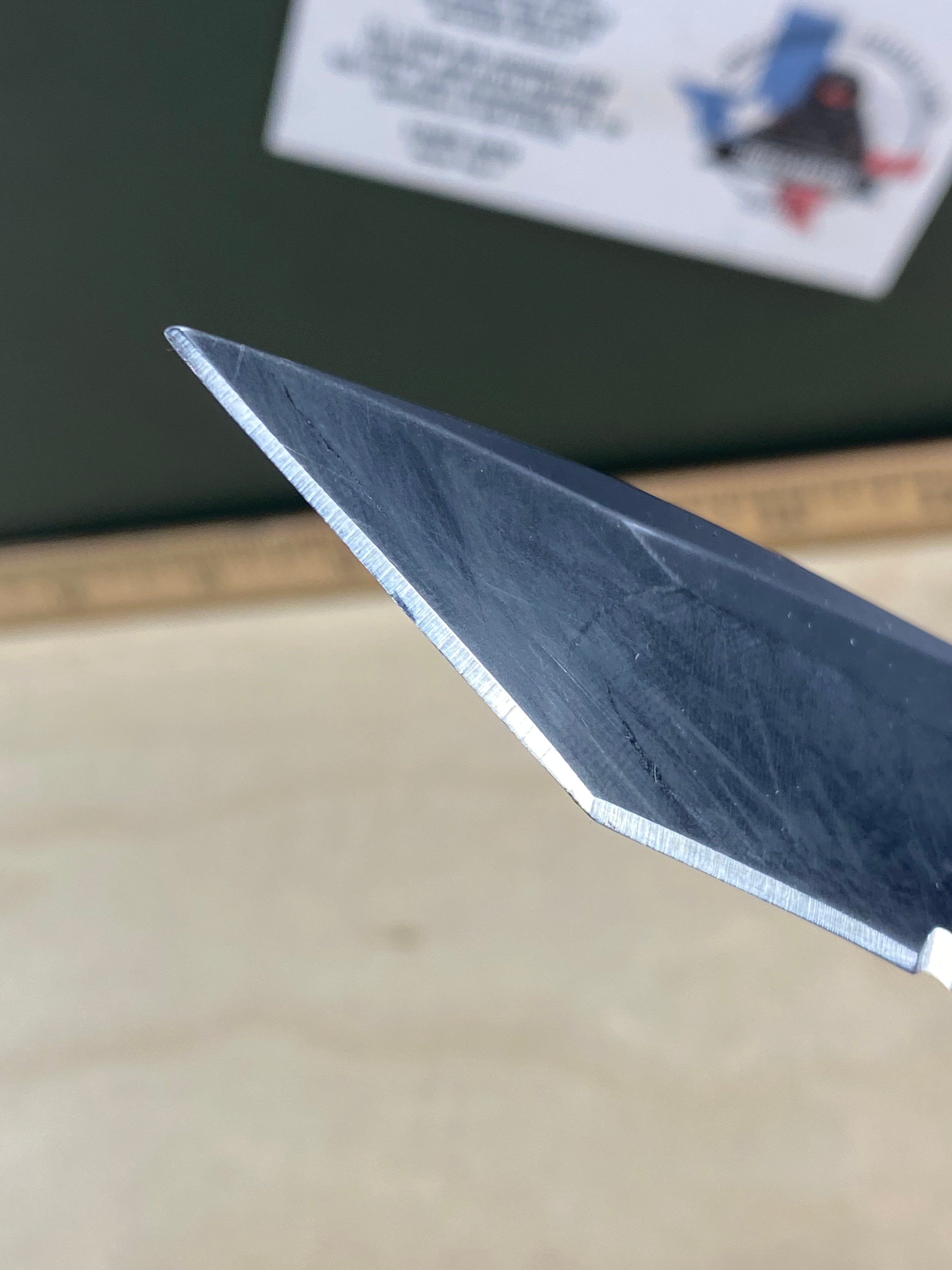 Gerber #103 Torch. Light usage. Resharpened