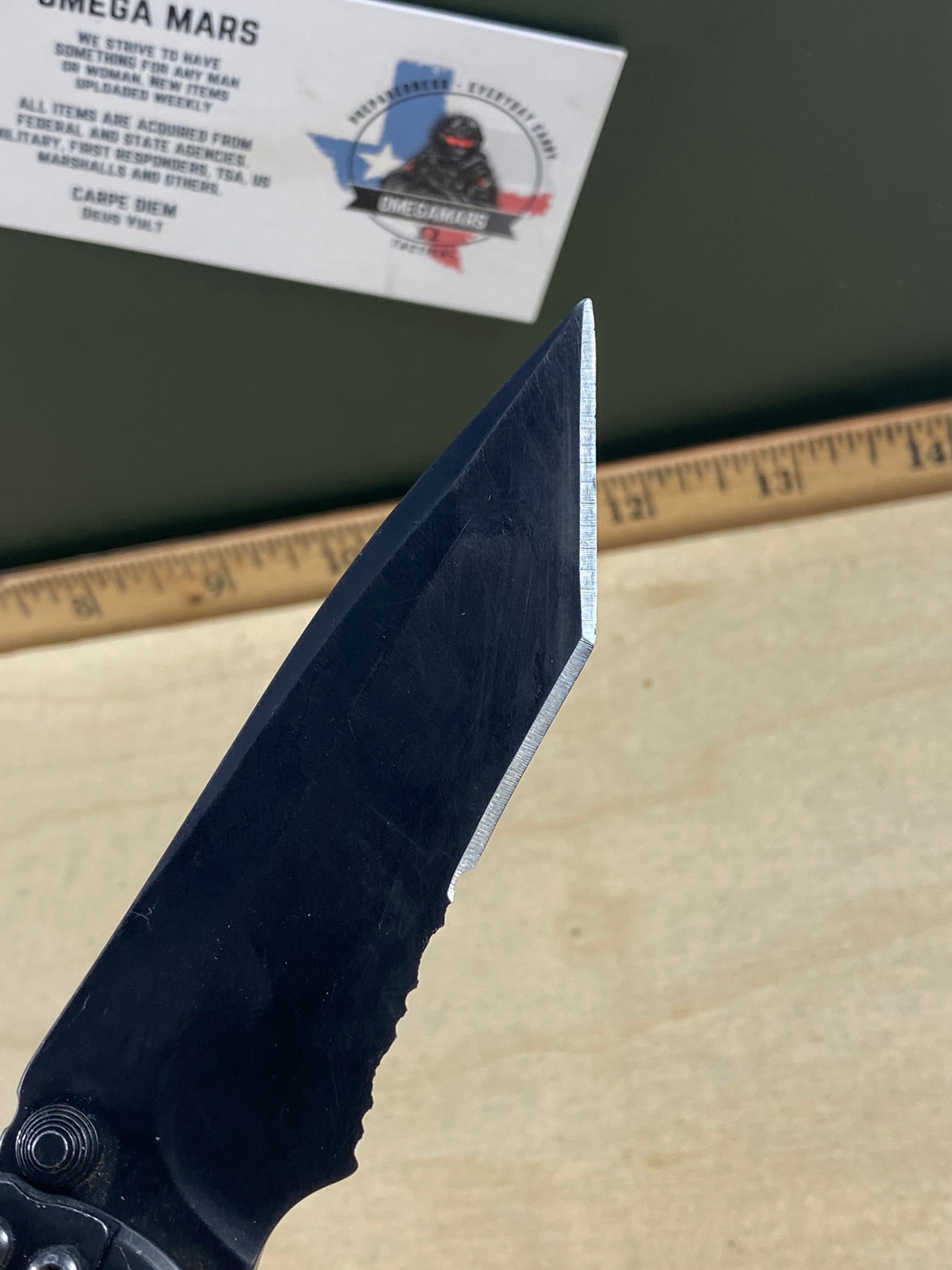 Gerber #103 Torch. Light usage. Resharpened