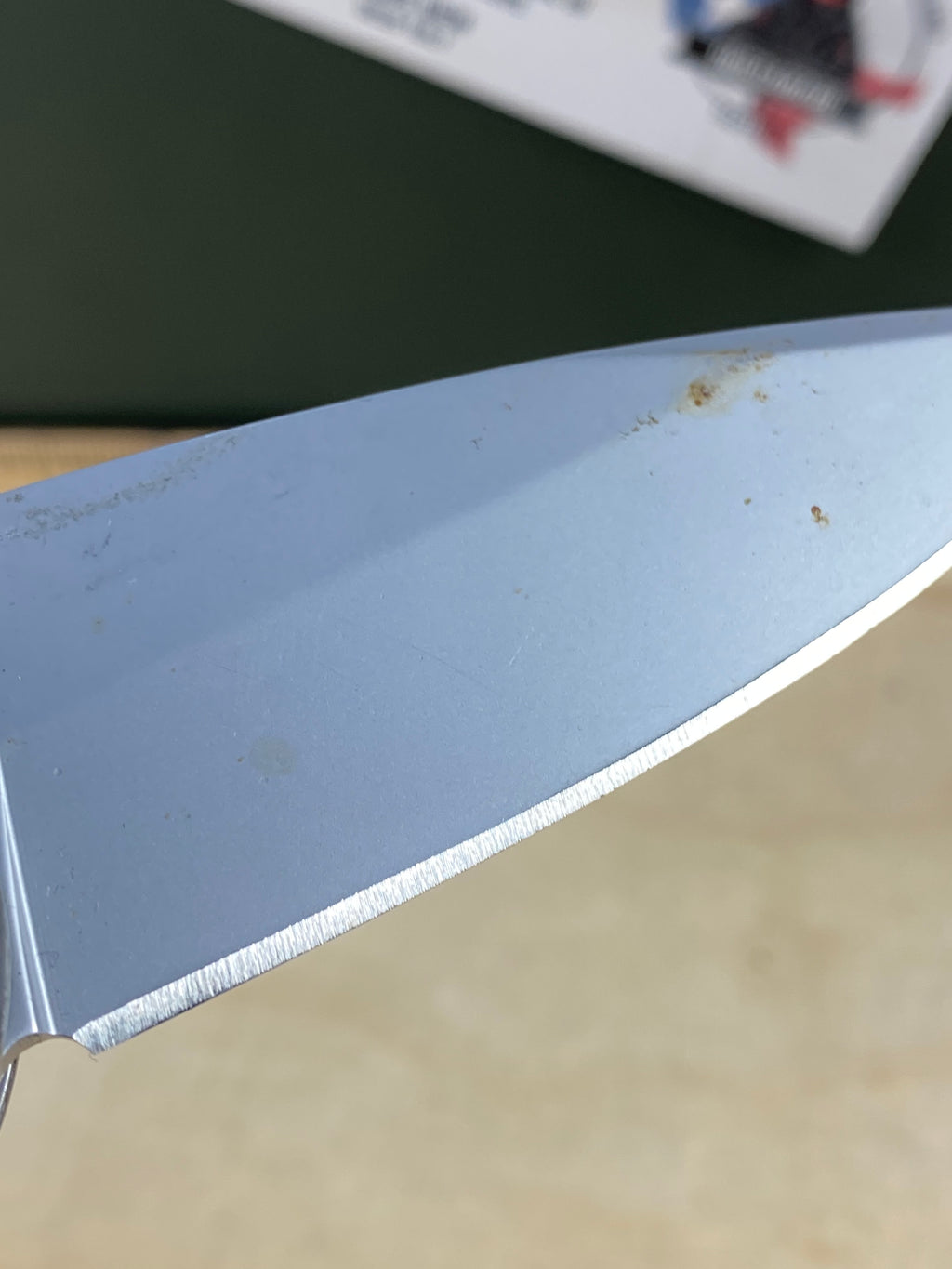 Gerber #109 Remix. Seems to be an old version. Light usage. dirty and chips on blade.