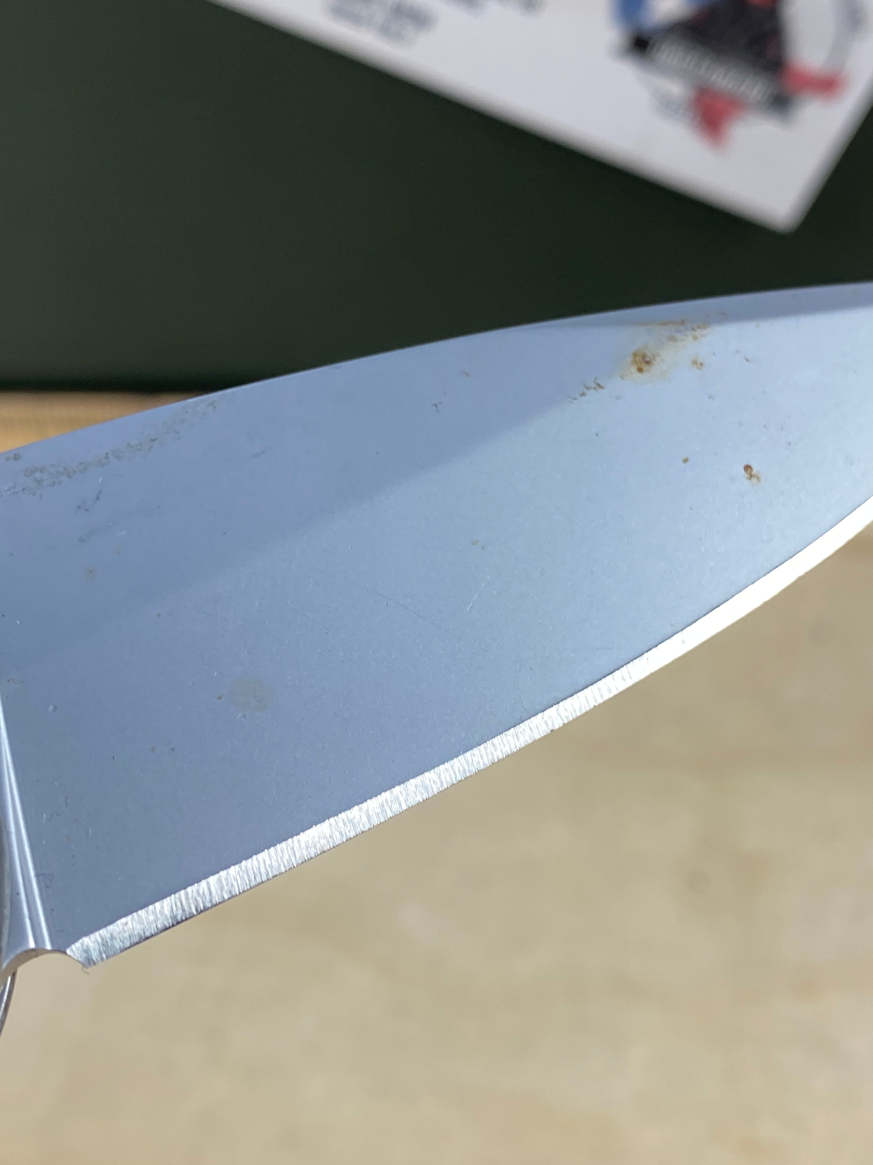 Gerber #109 Remix. Seems to be an old version. Light usage. dirty and chips on blade.