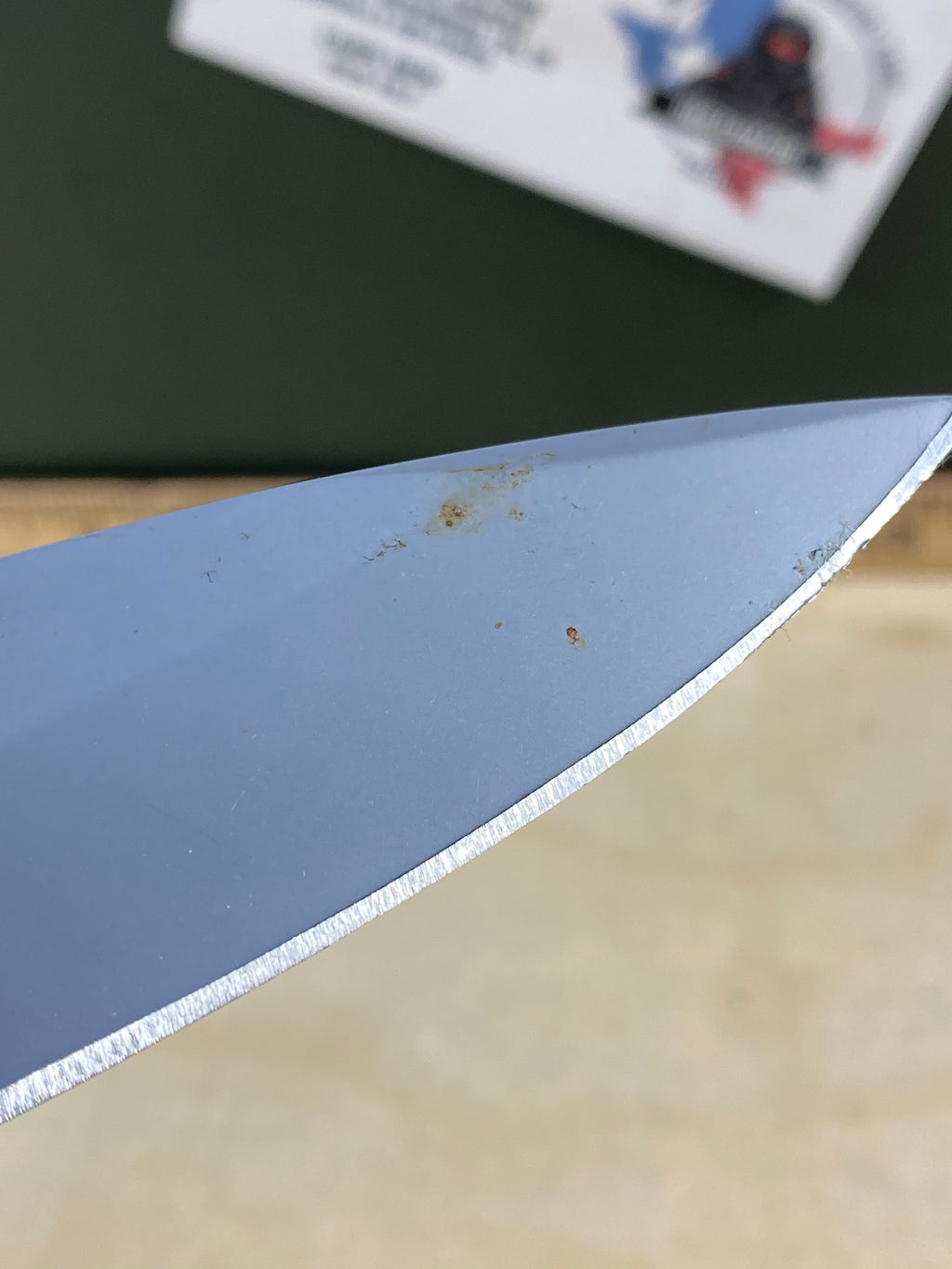 Gerber #109 Remix. Seems to be an old version. Light usage. dirty and chips on blade.