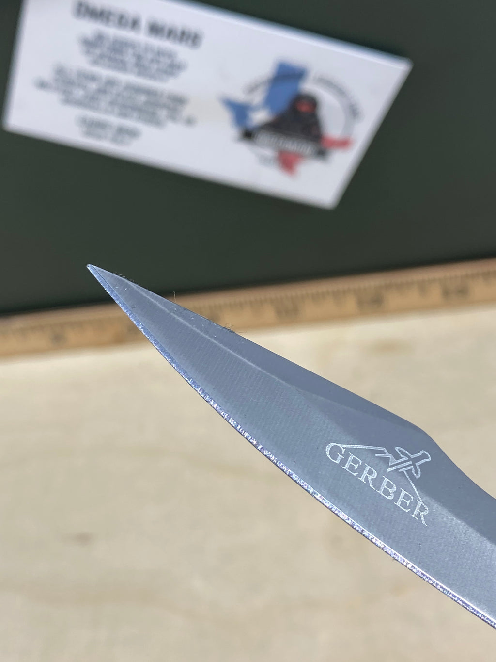 Gerber #114 X29. Unknow. Light usage