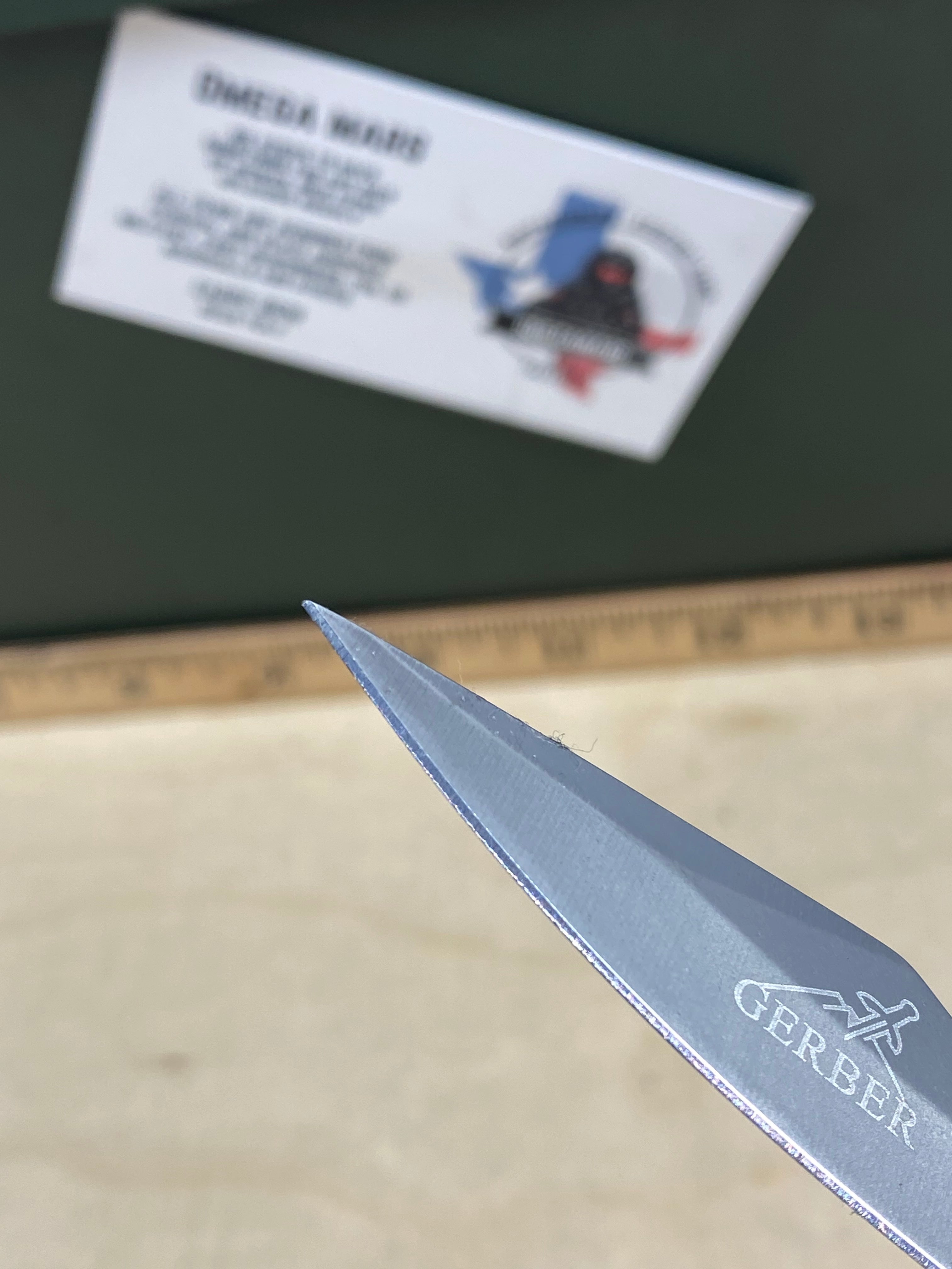 Gerber #114 X29. Unknow. Light usage