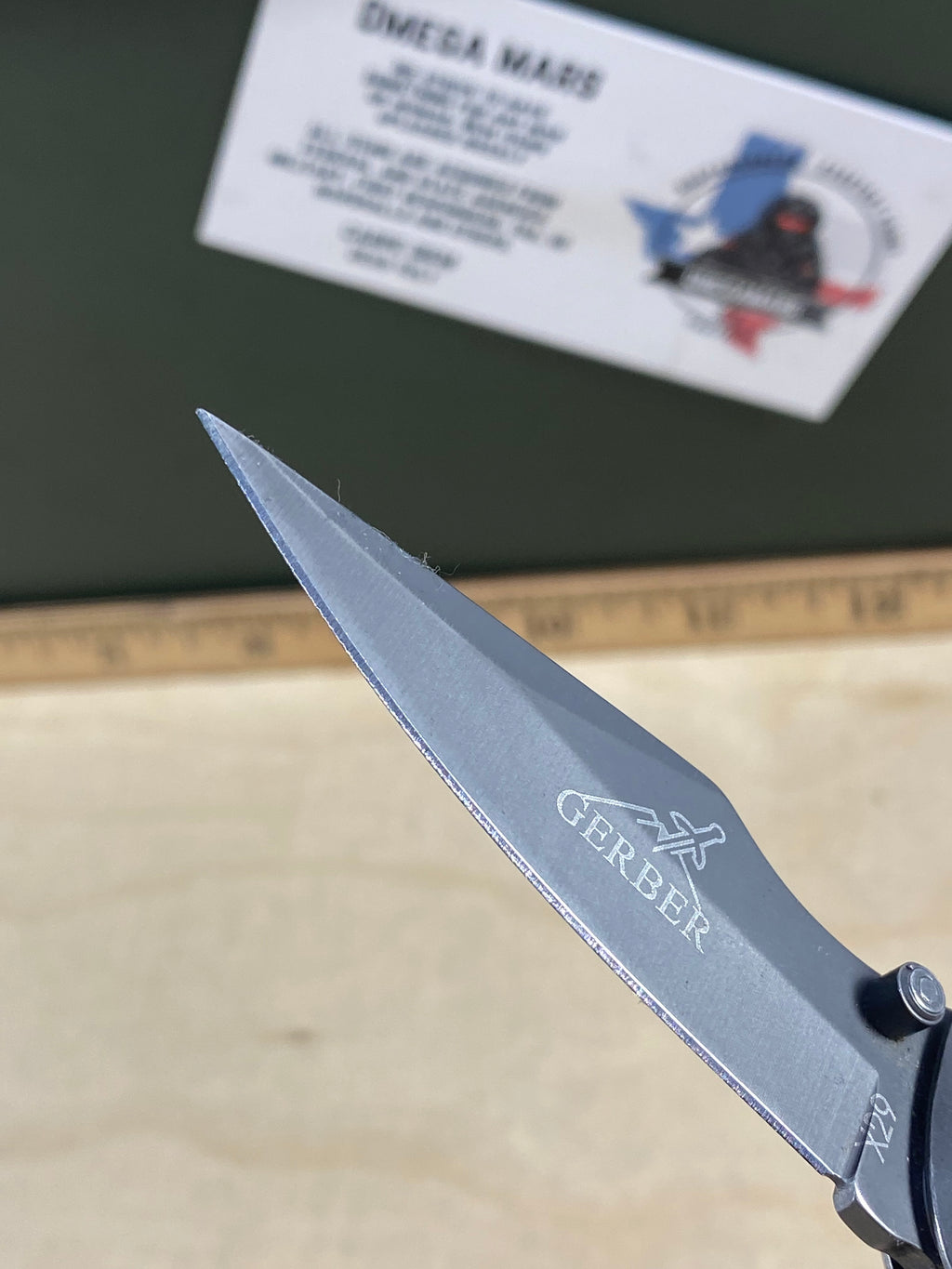 Gerber #114 X29. Unknow. Light usage