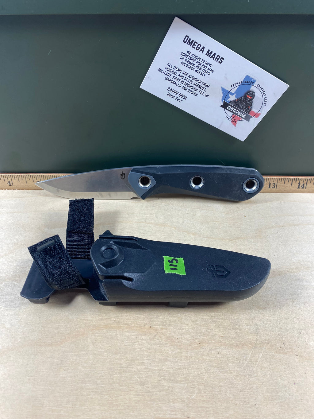 Gerber #115 Principle. Light usage. (MSRP $79.99 NEW)