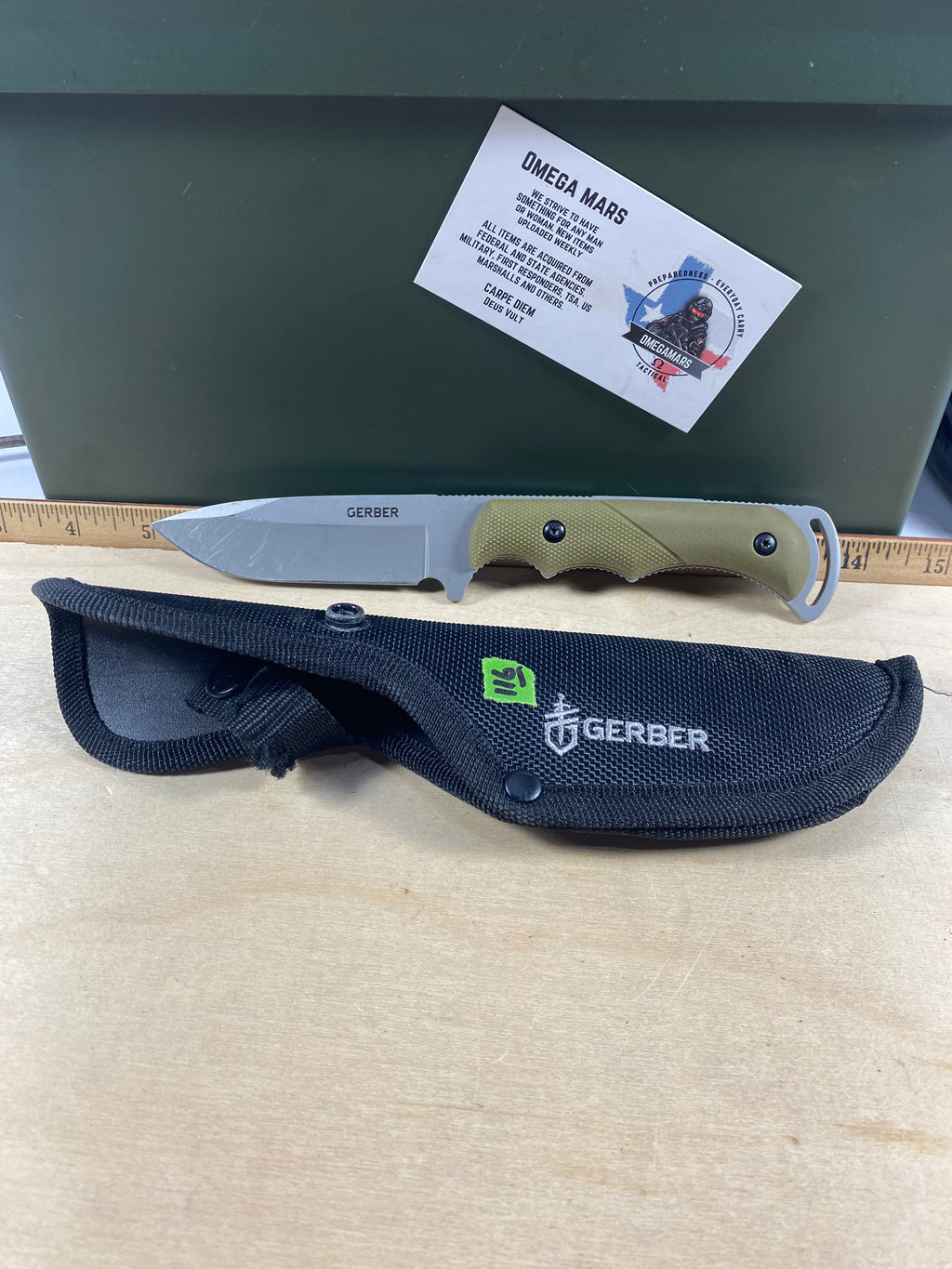 Gerber #116 Freeman. Light usage