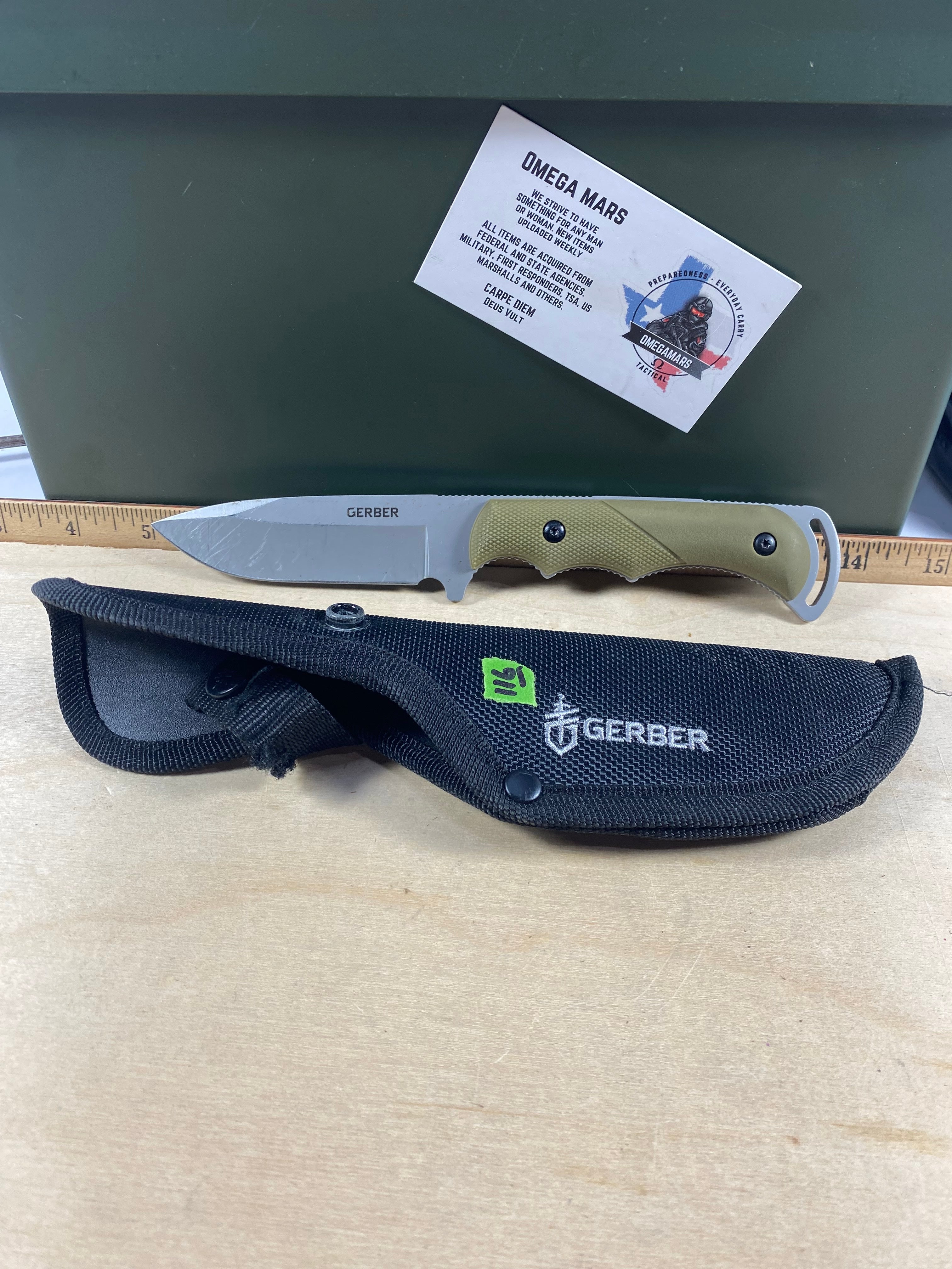 Gerber #116 Freeman. Light usage