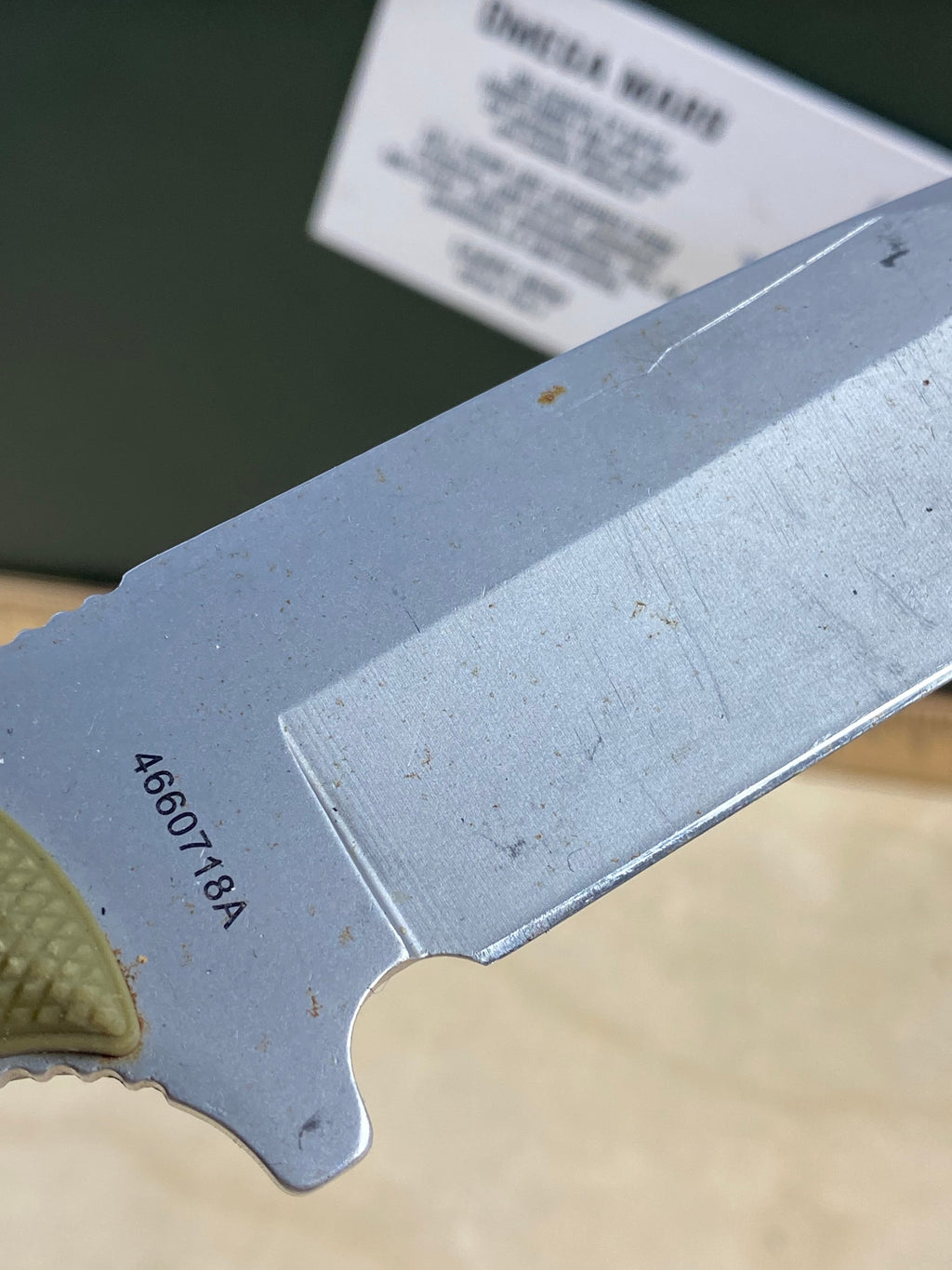 Gerber #116 Freeman. Light usage