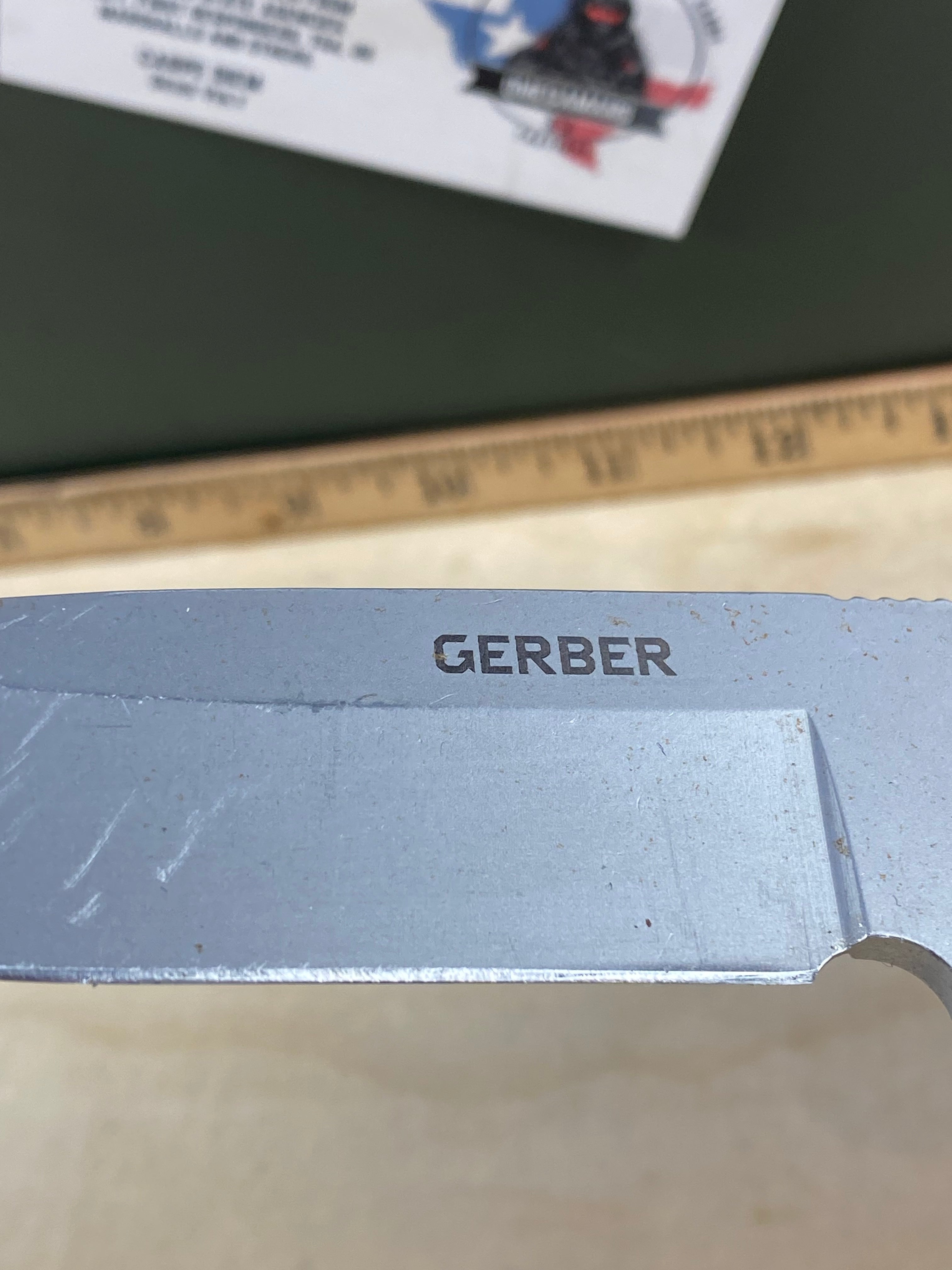 Gerber #116 Freeman. Light usage