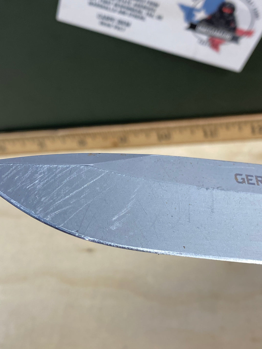 Gerber #116 Freeman. Light usage