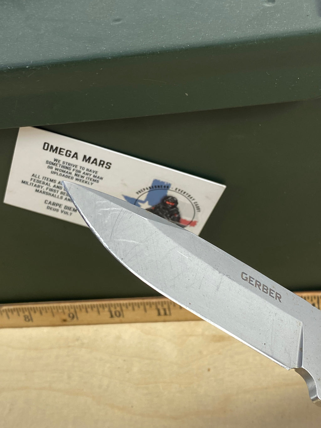 Gerber #116 Freeman. Light usage