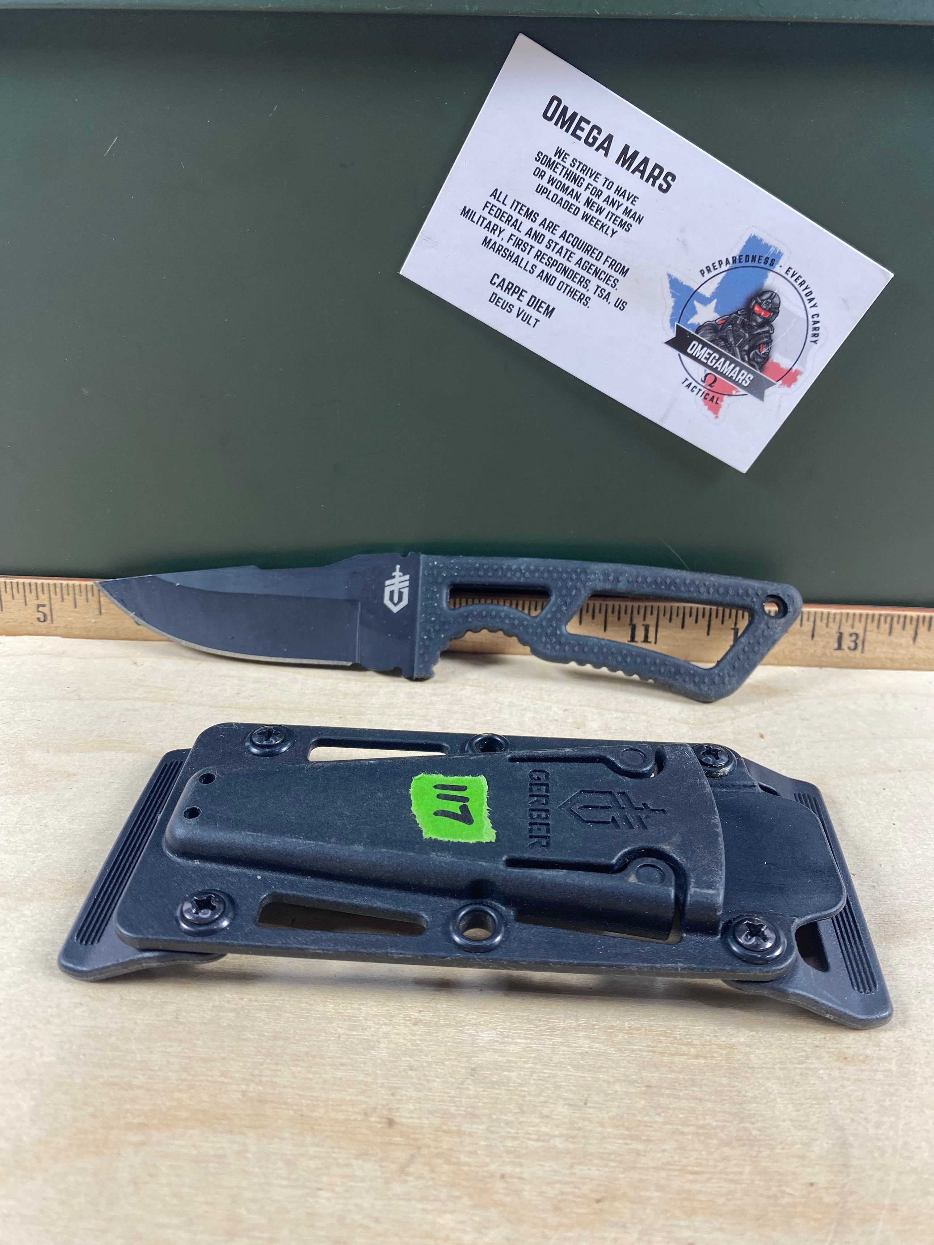 Gerber #117 Ghostrike. Light usage. (MSRP 74.99 NEW)