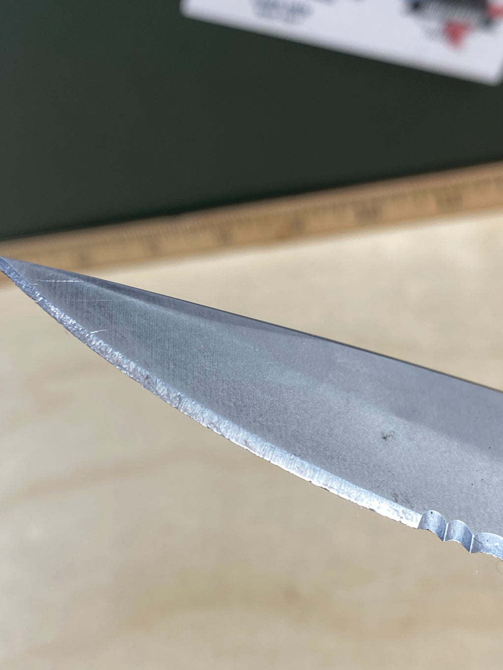 Gerber # 120 Paraframe A/O Plunge Lock. Light usage. Chips on blade and dirty.