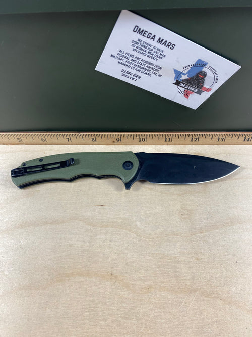 CIVIVI #1 Praxis Flipper Knife. Light usage. (MSRP $50.00 NEW)