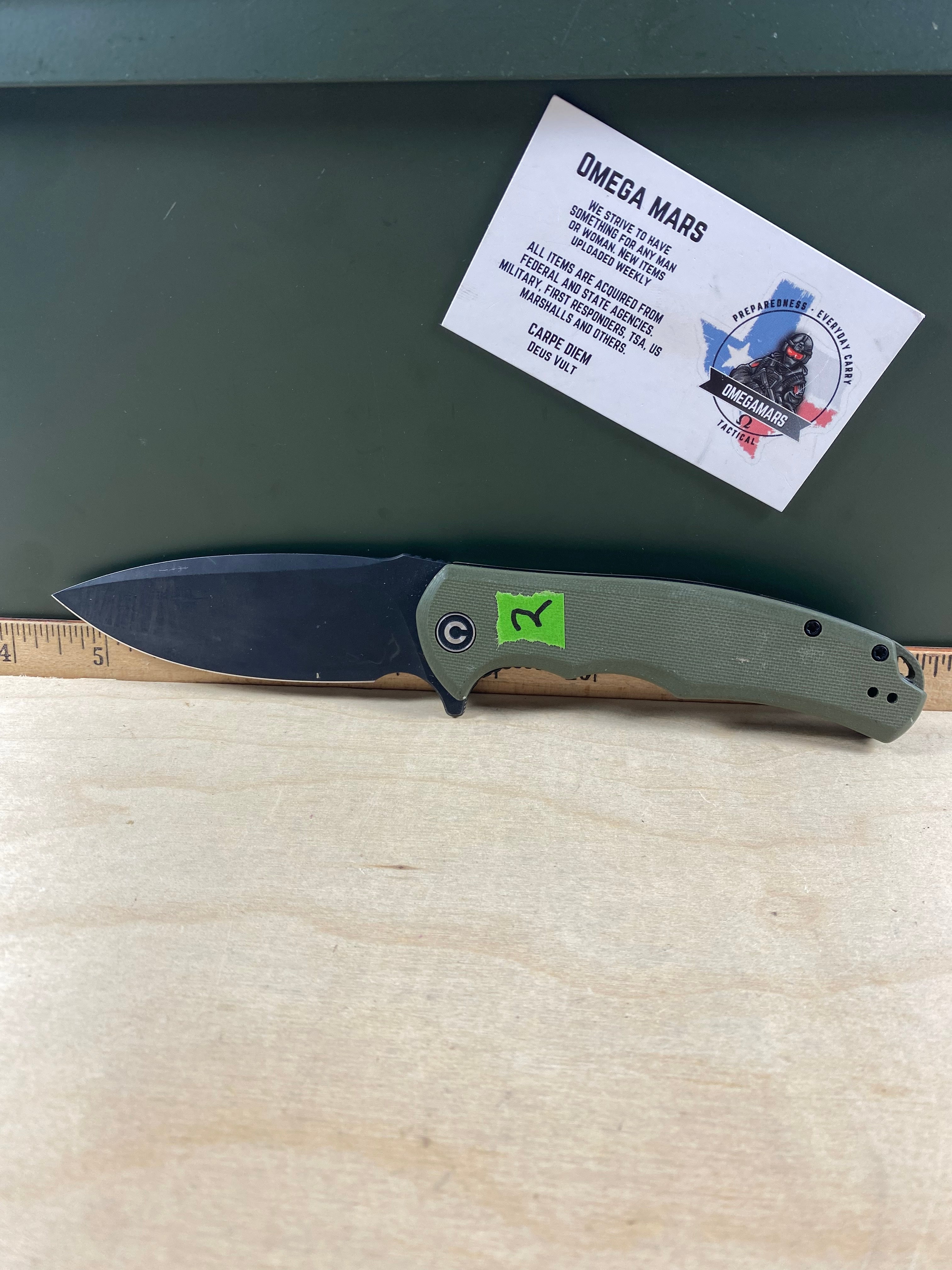 CIVIVI #2 Praxis Flipper Knife. Light usage. (MSRP $50.00 NEW)