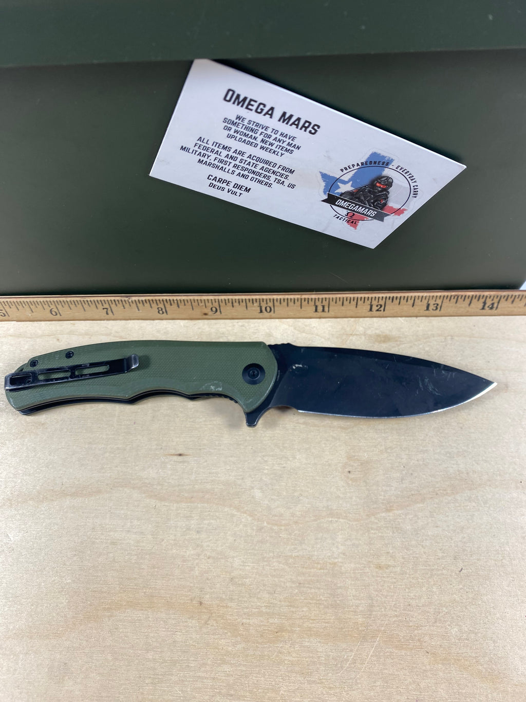 CIVIVI #3 Praxis Flipper Knife. Light usage. (MSRP $50.00 NEW)