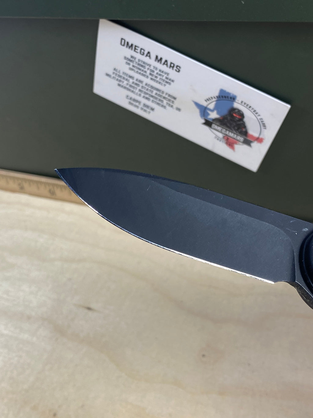 CIVIVI #7 Button Lock Elementum II Flipper Knife. Light usage. (MSRP $76.50)