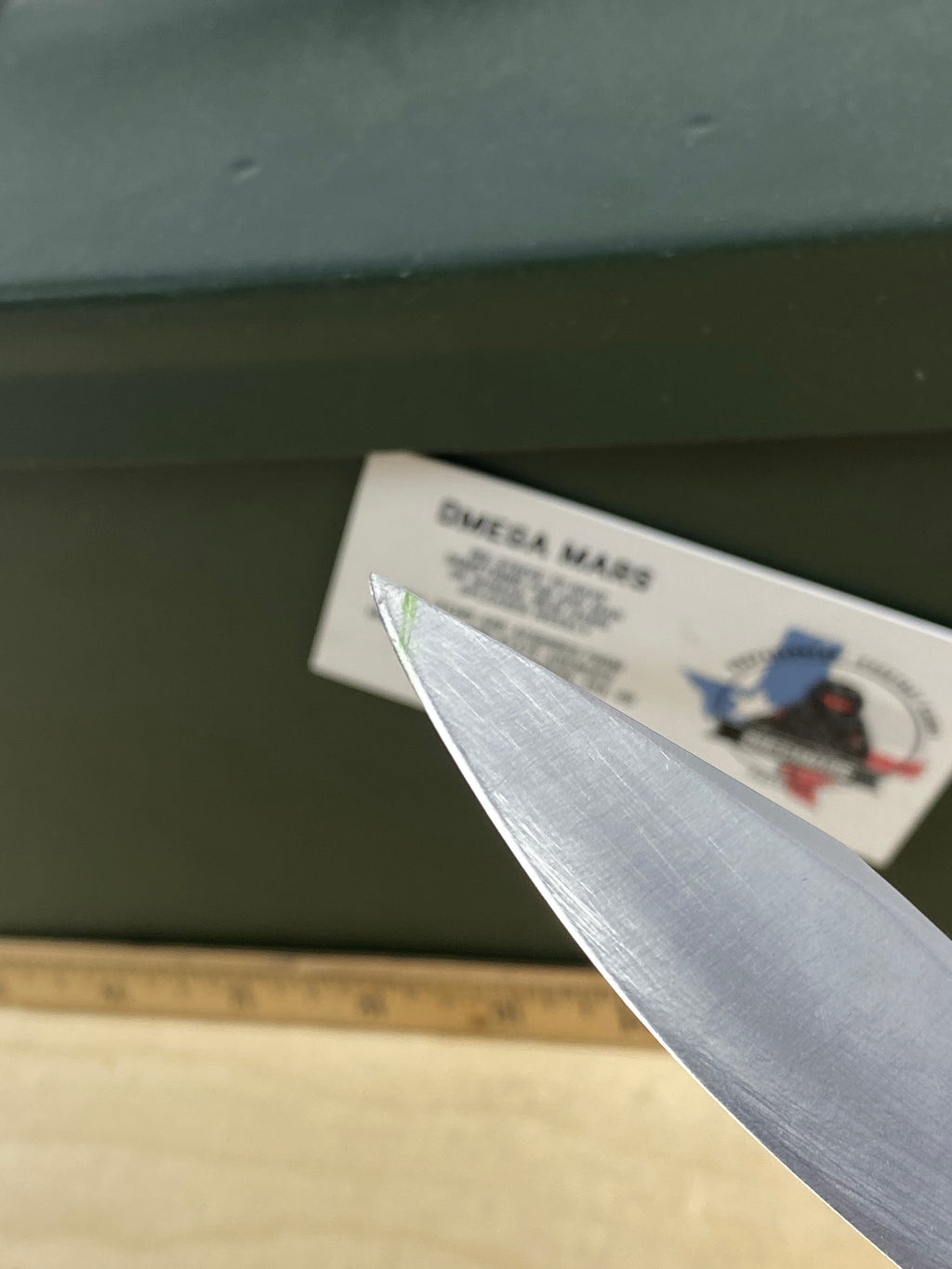 CIVIVI #13 Cogent Flipper & Button Lock Knife. Light usage. Resharpened and pocket clip loose. (MSRP $84.10 NEW)