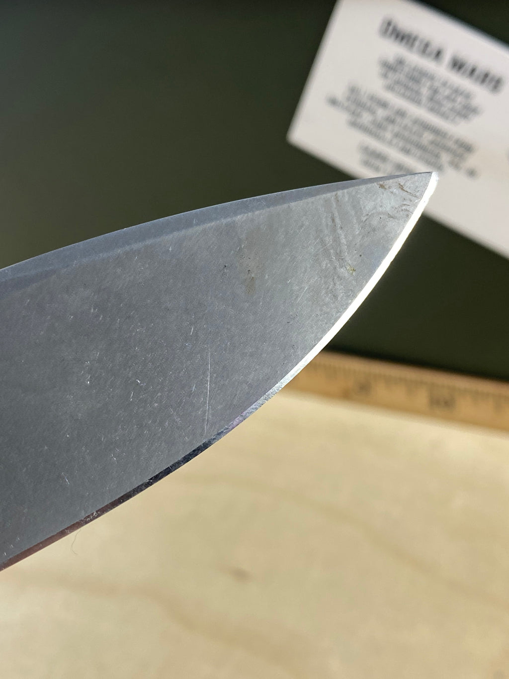 CIVIVI #14 Conspirator Flipper & Button Lock Knife Wood Handle. Light usage. Dirty. (MSRP $97.70 NEW)