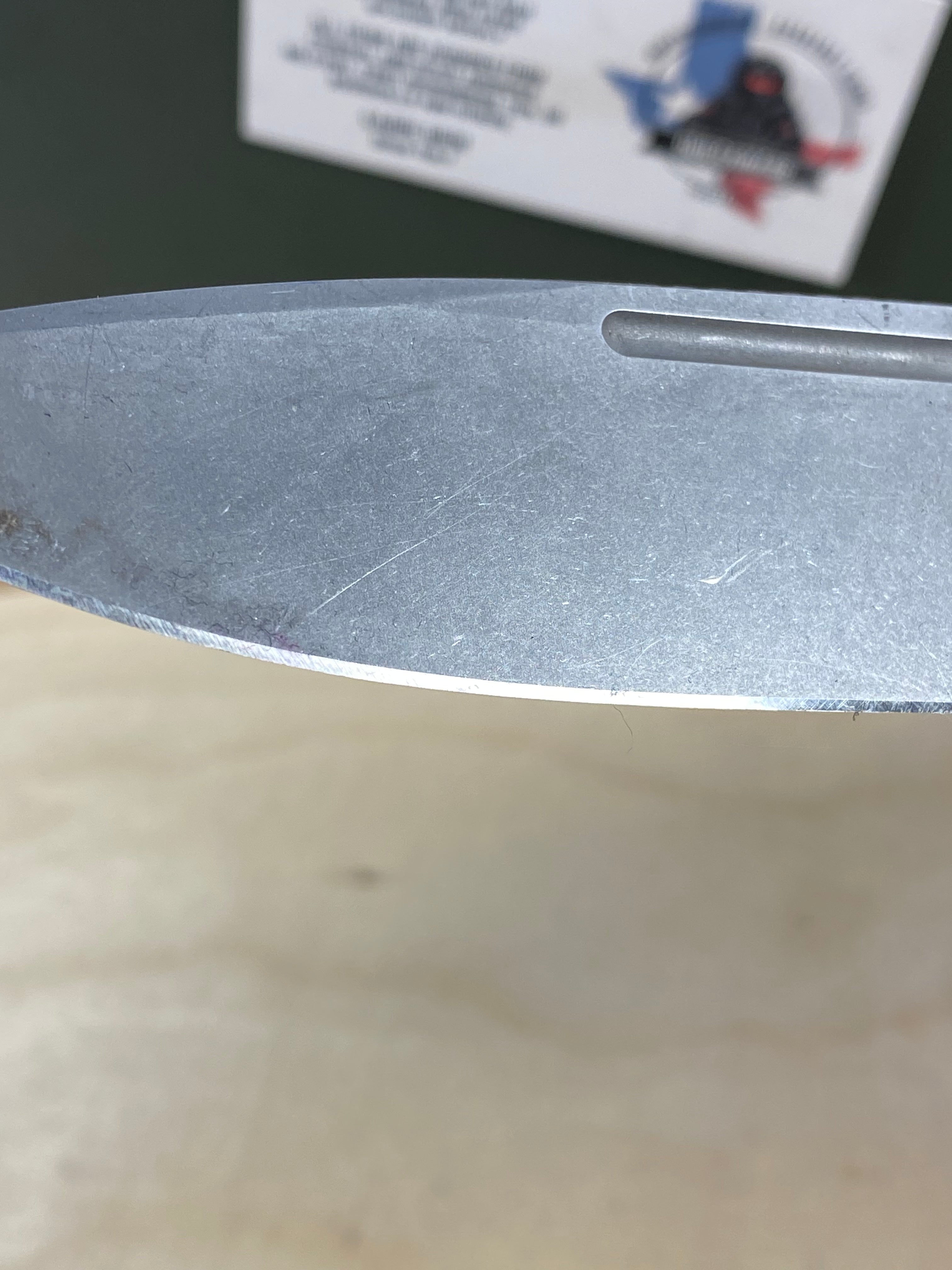 CIVIVI #14 Conspirator Flipper & Button Lock Knife Wood Handle. Light usage. Dirty. (MSRP $97.70 NEW)