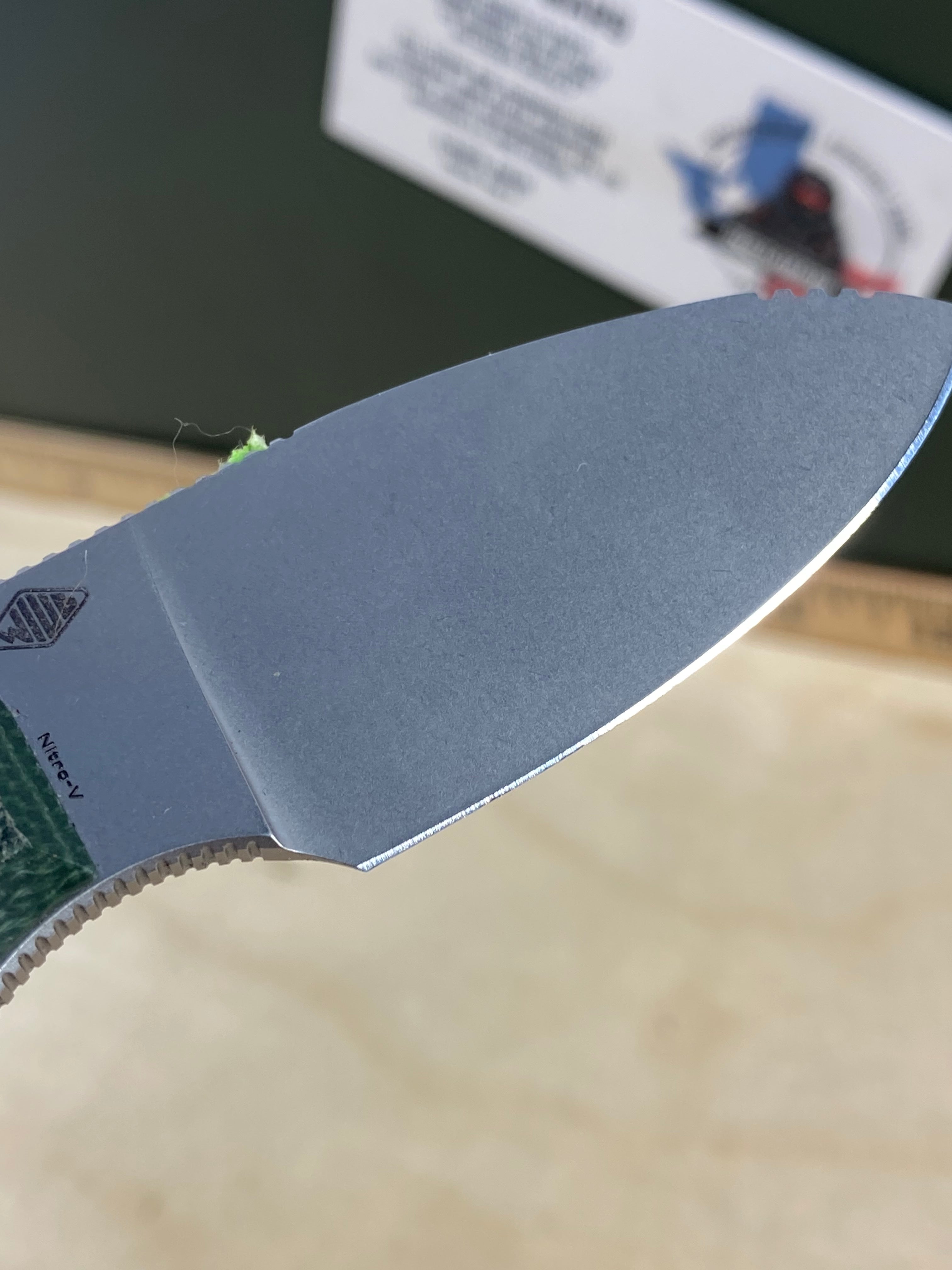 CIVIVI #16 Baby Banter Fixed Blade Knife Micarta Handle. Light usage. (MSRP $70.00 NEW)