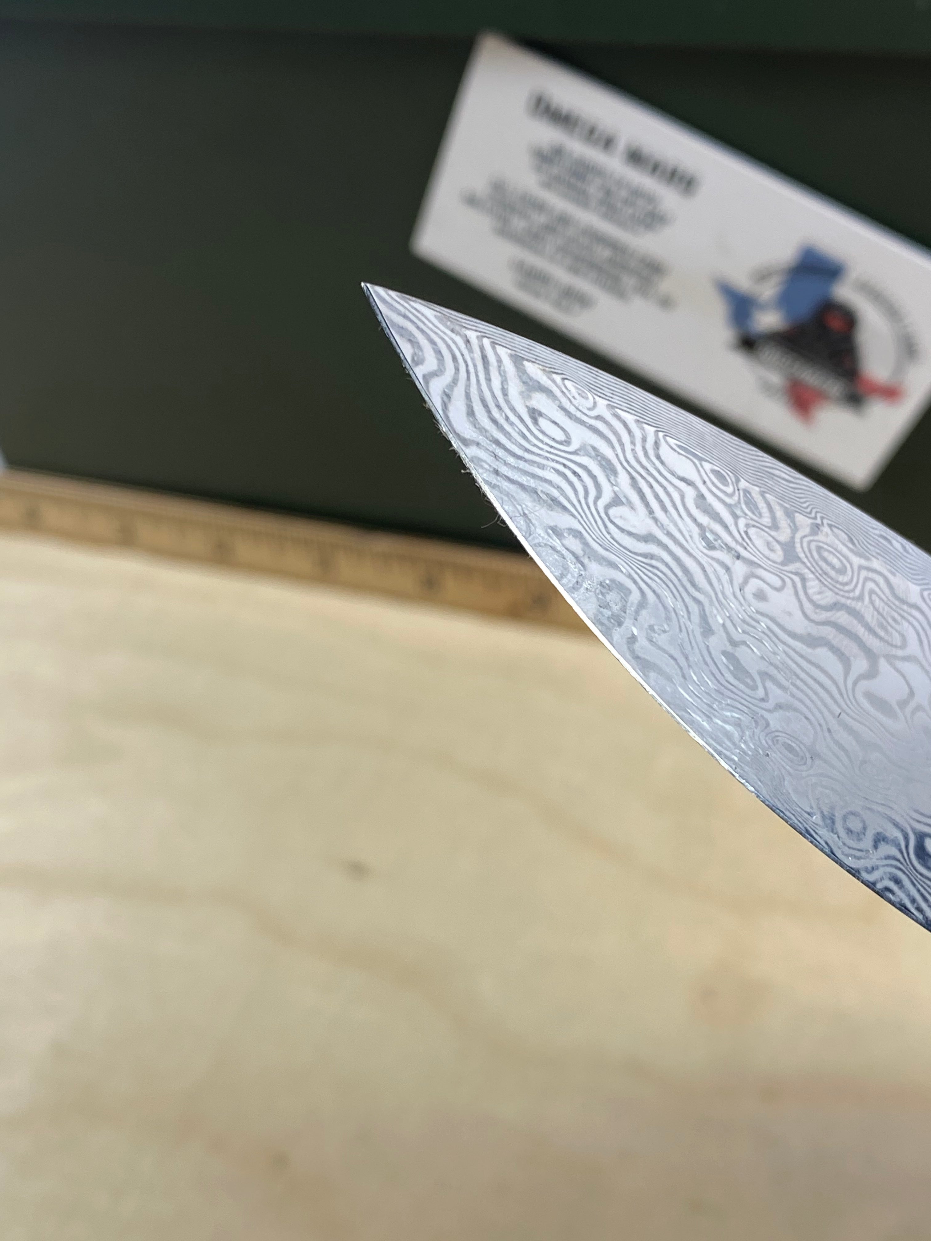 CIVIVI #17 Praxis Knife C803DS - Damascus Spear Point - Black G10 - Liner Lock Flipper Folder. Light usage.