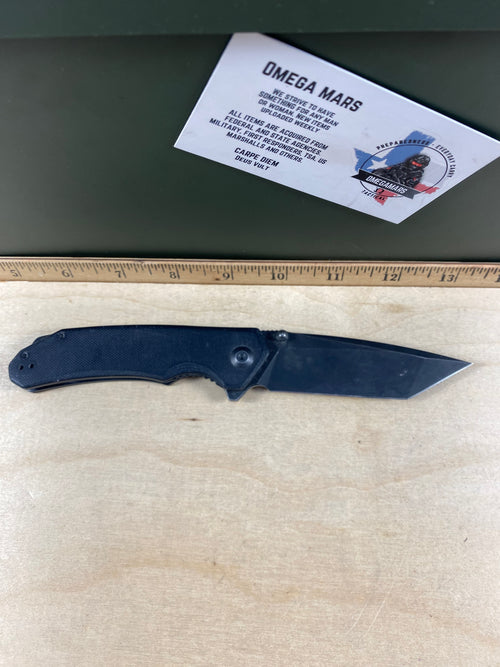 CIVIVI #18 Brazen Flipper & Thumb Stud Knife G10 Handle. Light usage. Pocket clip missing. (MSRP $58.00 NEW)