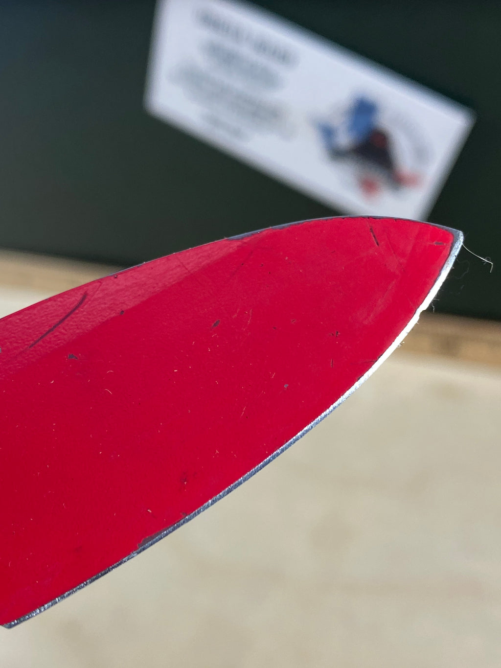 CIVIVI #19 Baby Banter Thumb Stud Knife G10 Handle. Light usage. Chip on blade, resharpened and dirty. (MSRP $73.00 NEW)