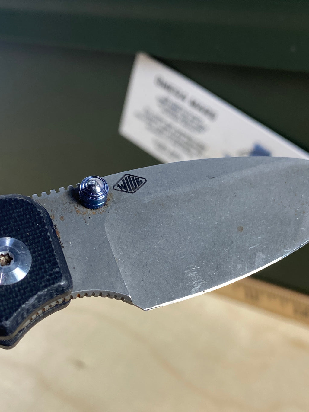 CIVIVI #20 Baby Banter Thumb Stud Knife G10 Handle. light usage. (MSRP $70.00 NEW)