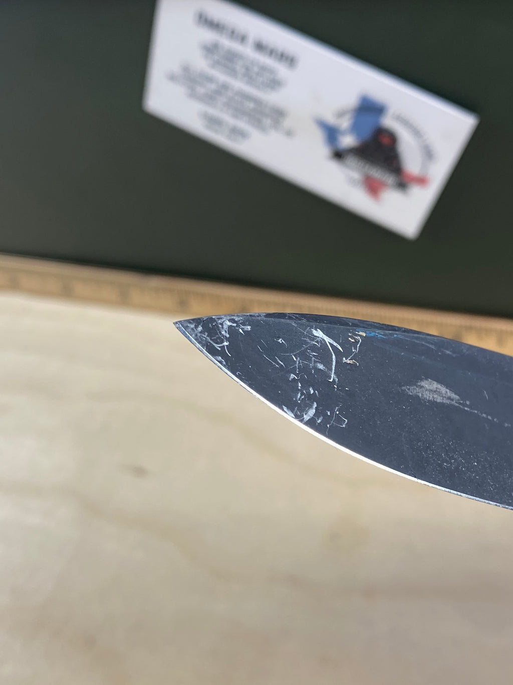 CIVIVI #21 Elementum Slip Joint Knife Guibourtia Wood. Light usage. Broken Handle. (MSRP $65.00 NEW)